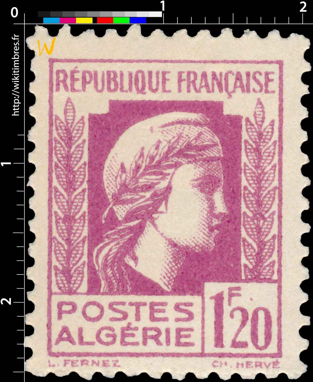 Algérie - Type Marianne d'Alger