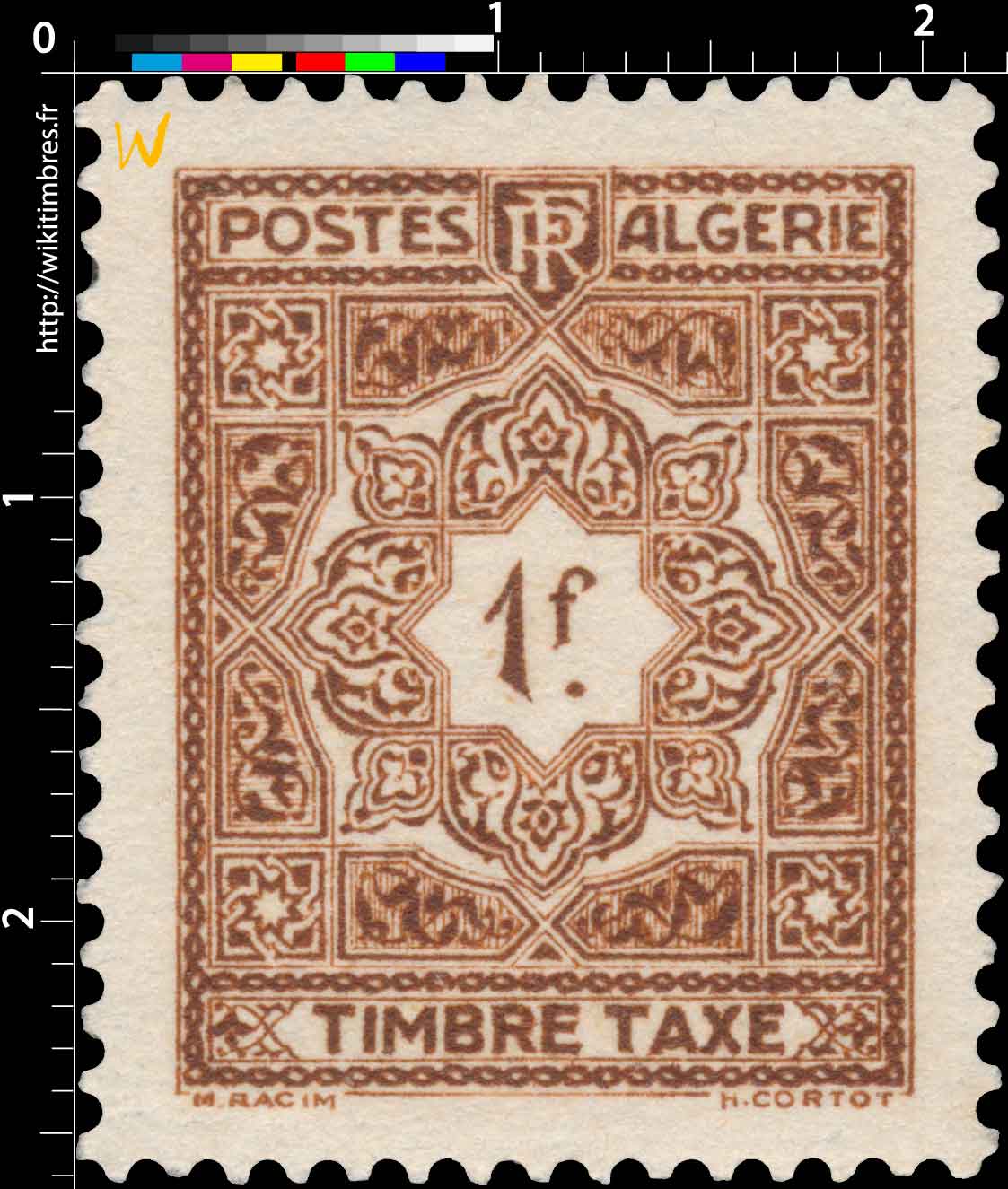 Algérie - type mosaïques