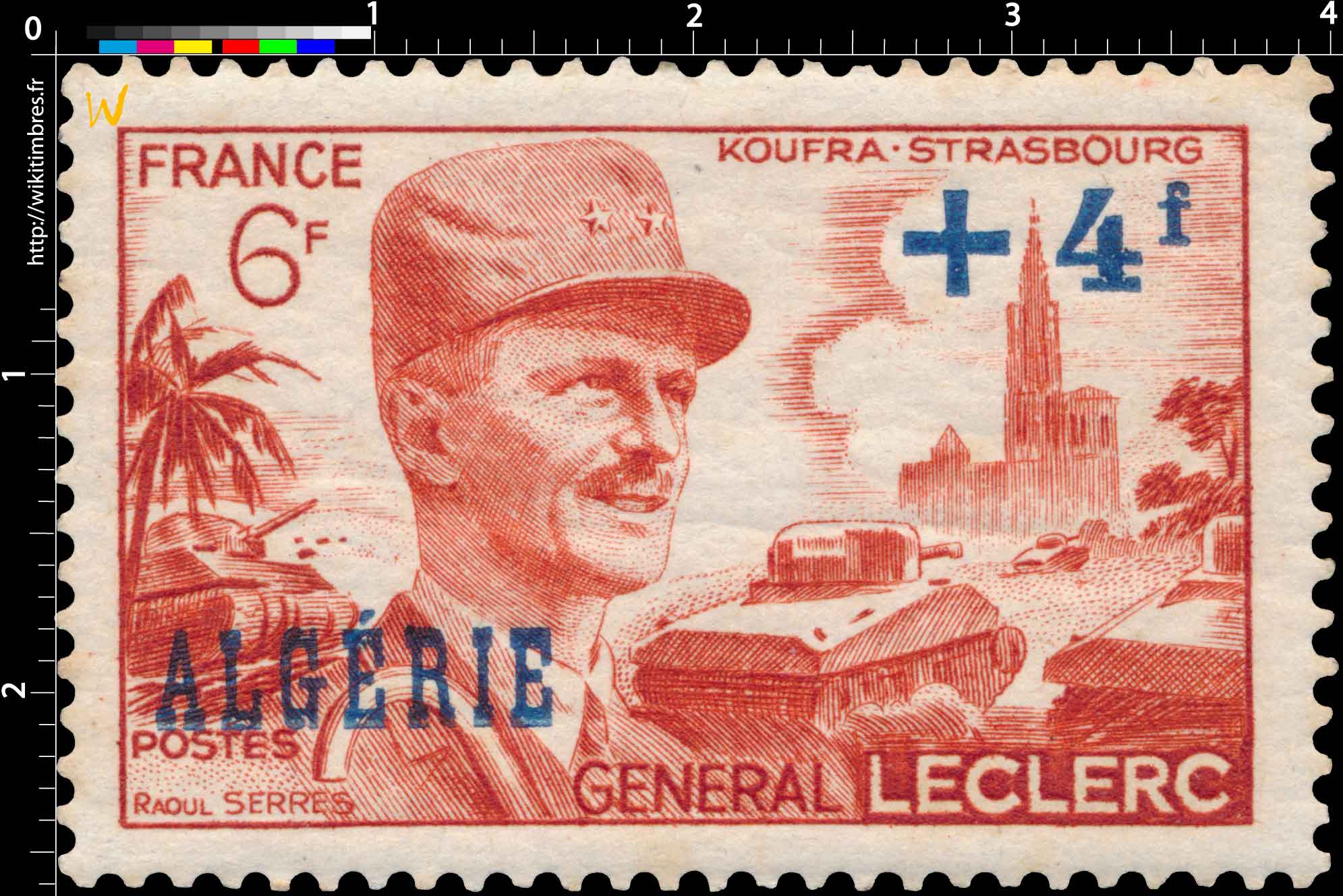 Algérie - Général Leclerc - Koufra Strasbourg