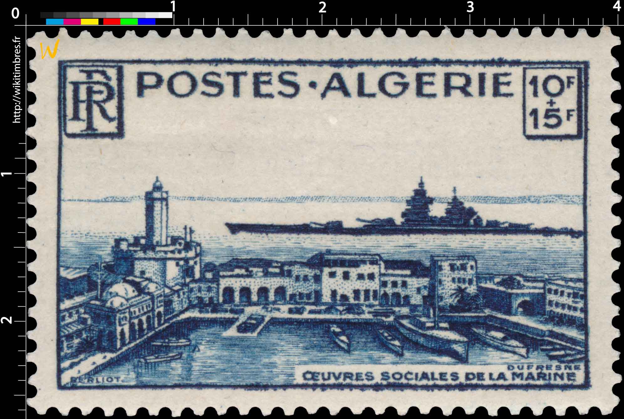 Algérie - Œuvres sociales de la marine
