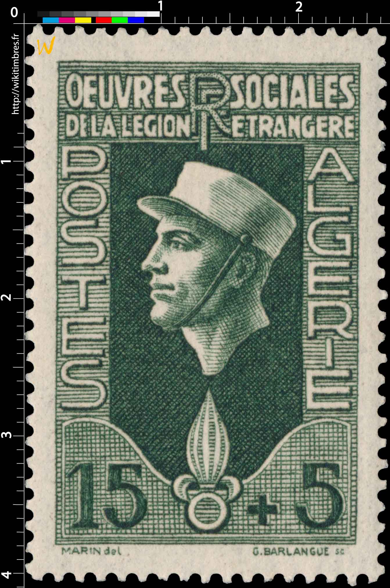 Algérie - Oeuvres de la Légion étrangère