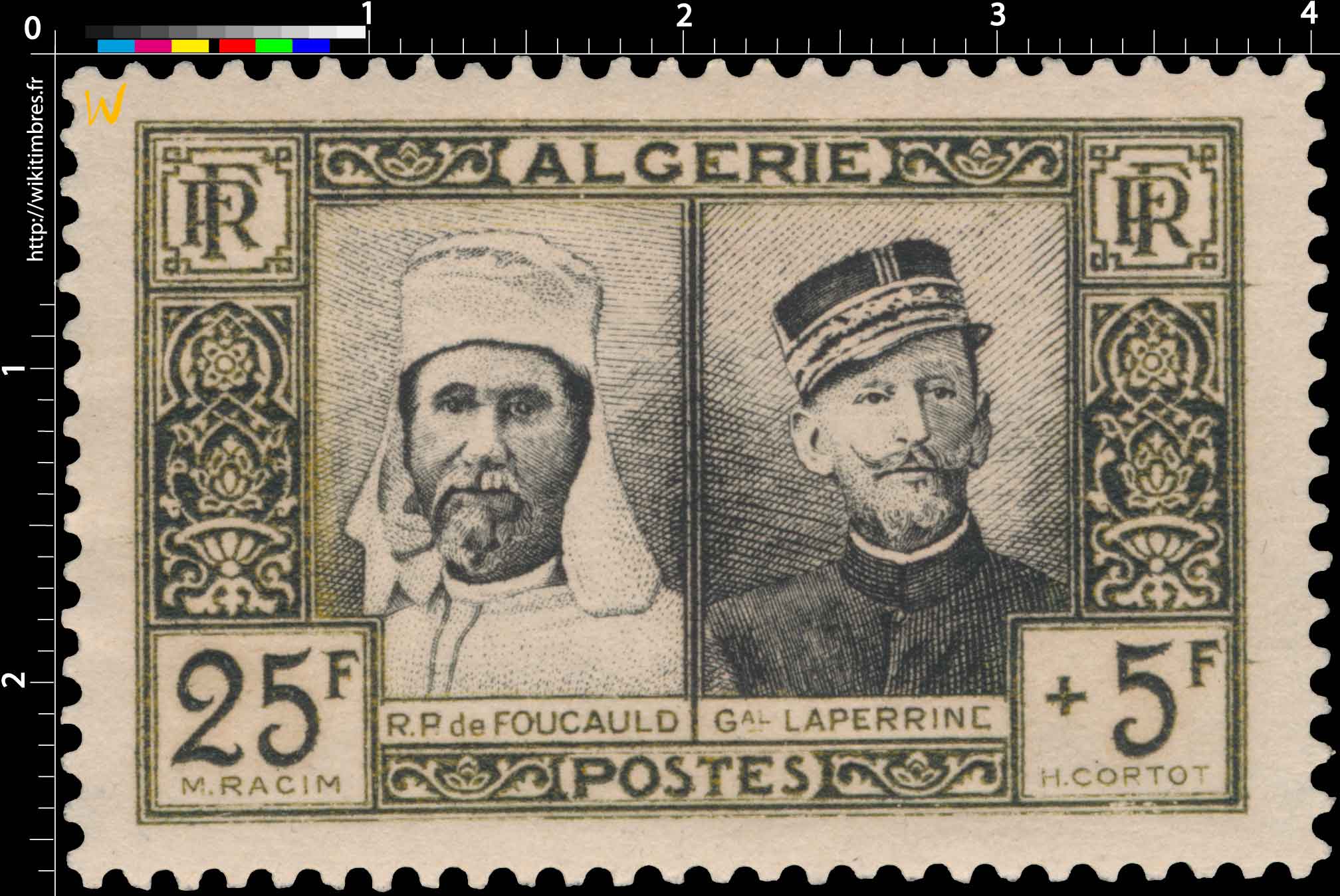 Algérie - Père de Foucauld et Général Laperrine