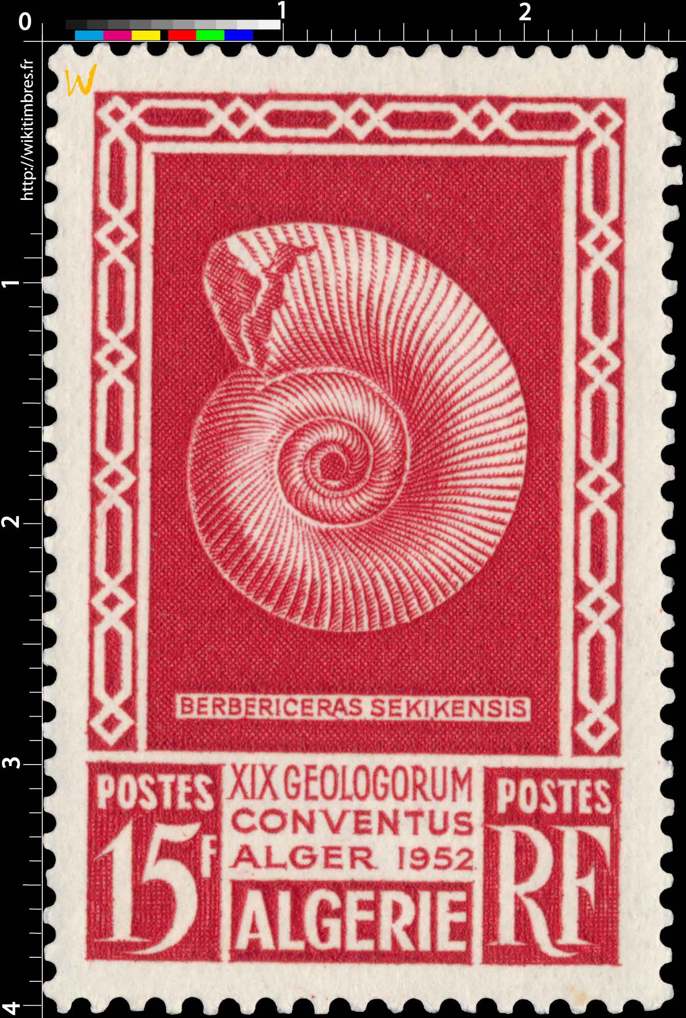 Algérie - Berbericeras sekikensis