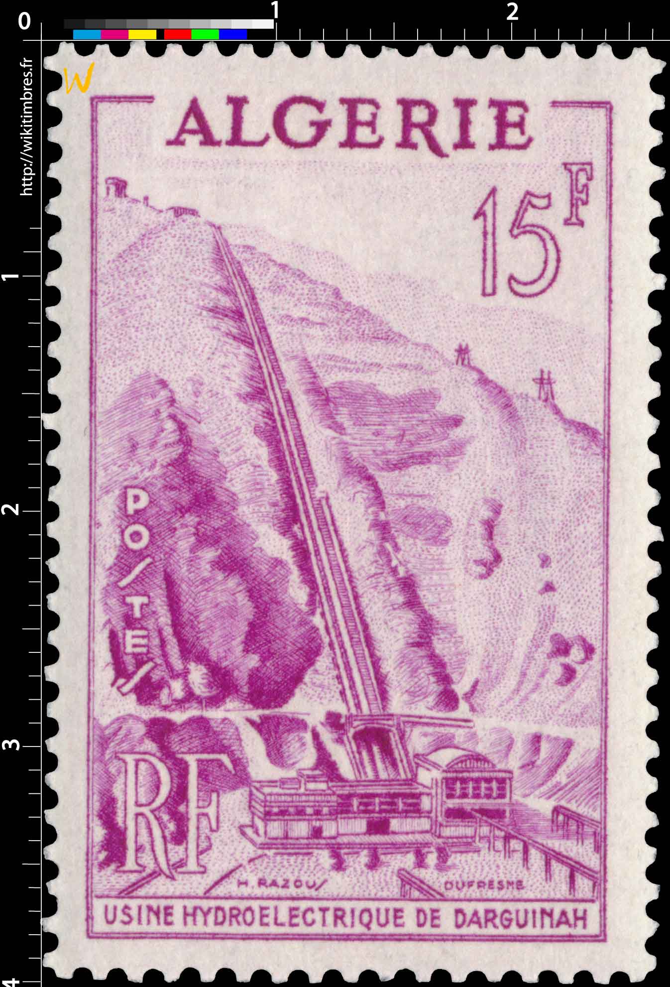 Algérie - Usine hydroéléctrique de Darguinah