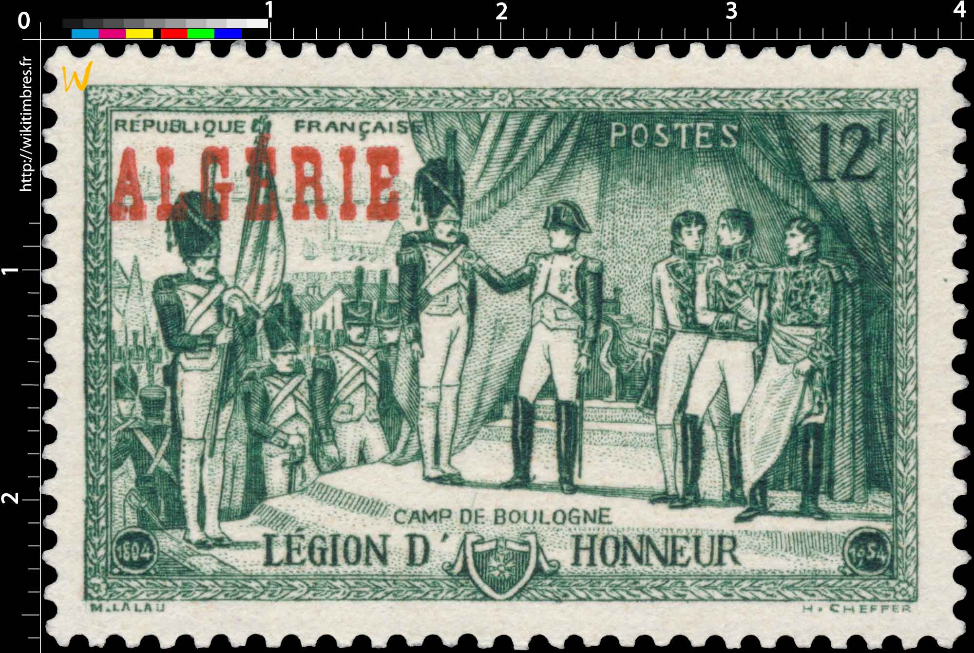 Algérie - Camp de Boulogne  Légion d'honneur