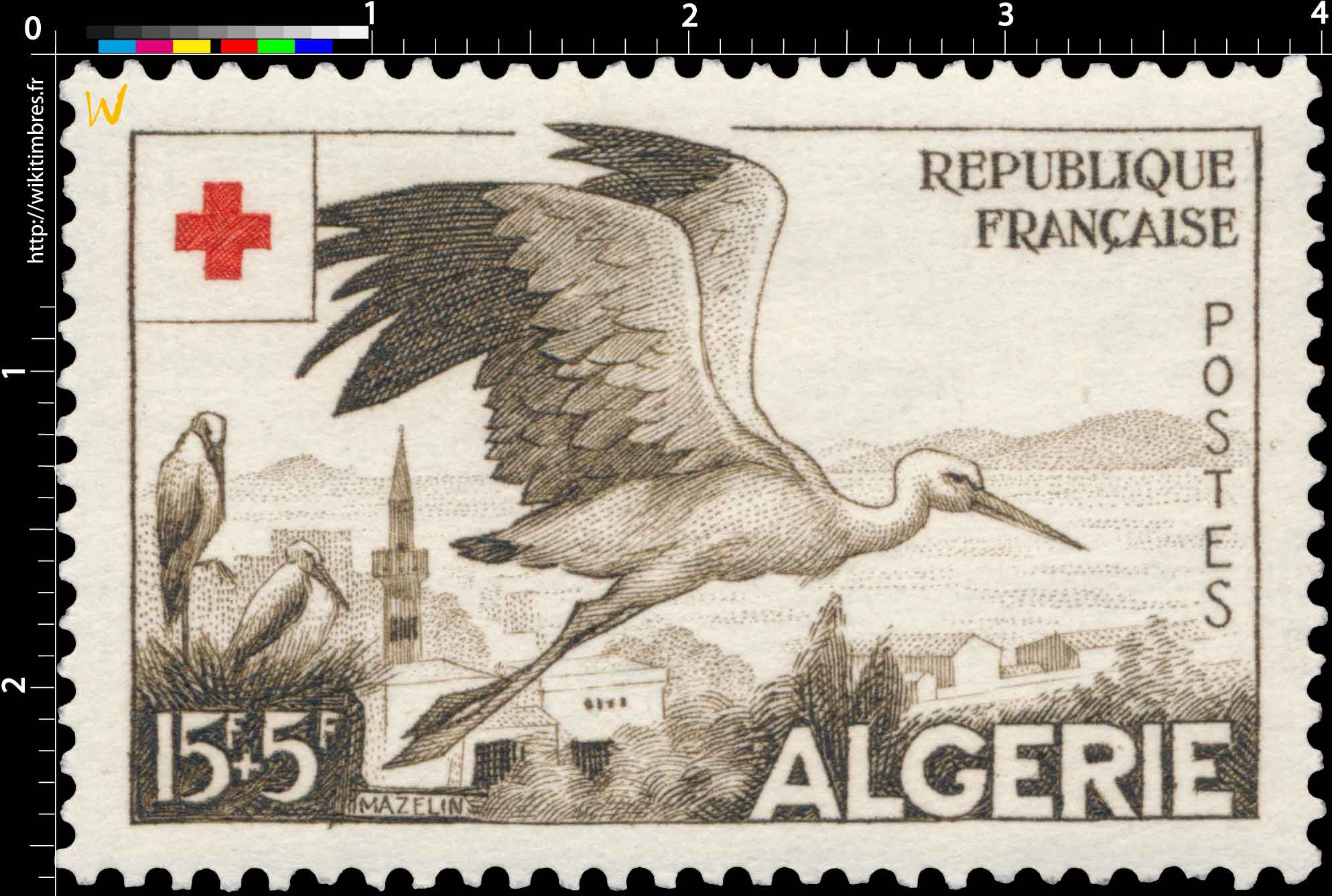 Algérie - Cigognes sur Sétif