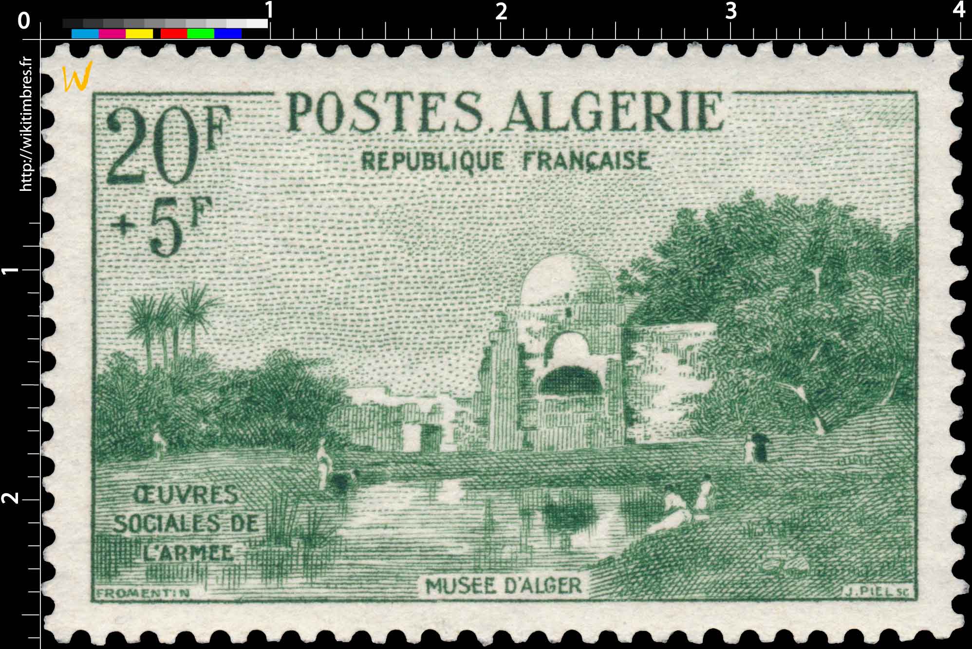Algérie - Oued, par Fromentin