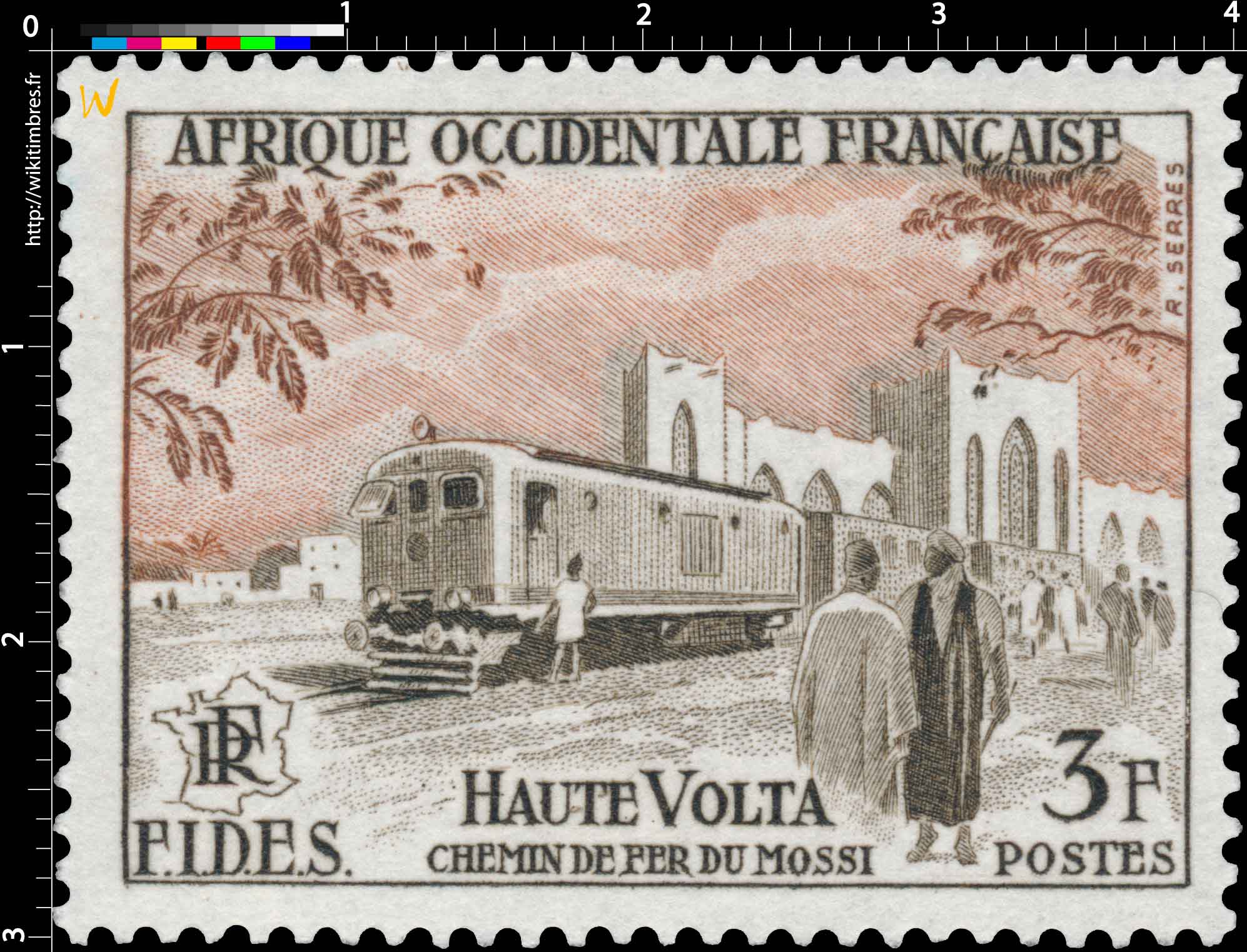 Afrique Occidentale Française - F.I.D.E.S.  Chemins de fer du Mossi  Haute-Volta 
