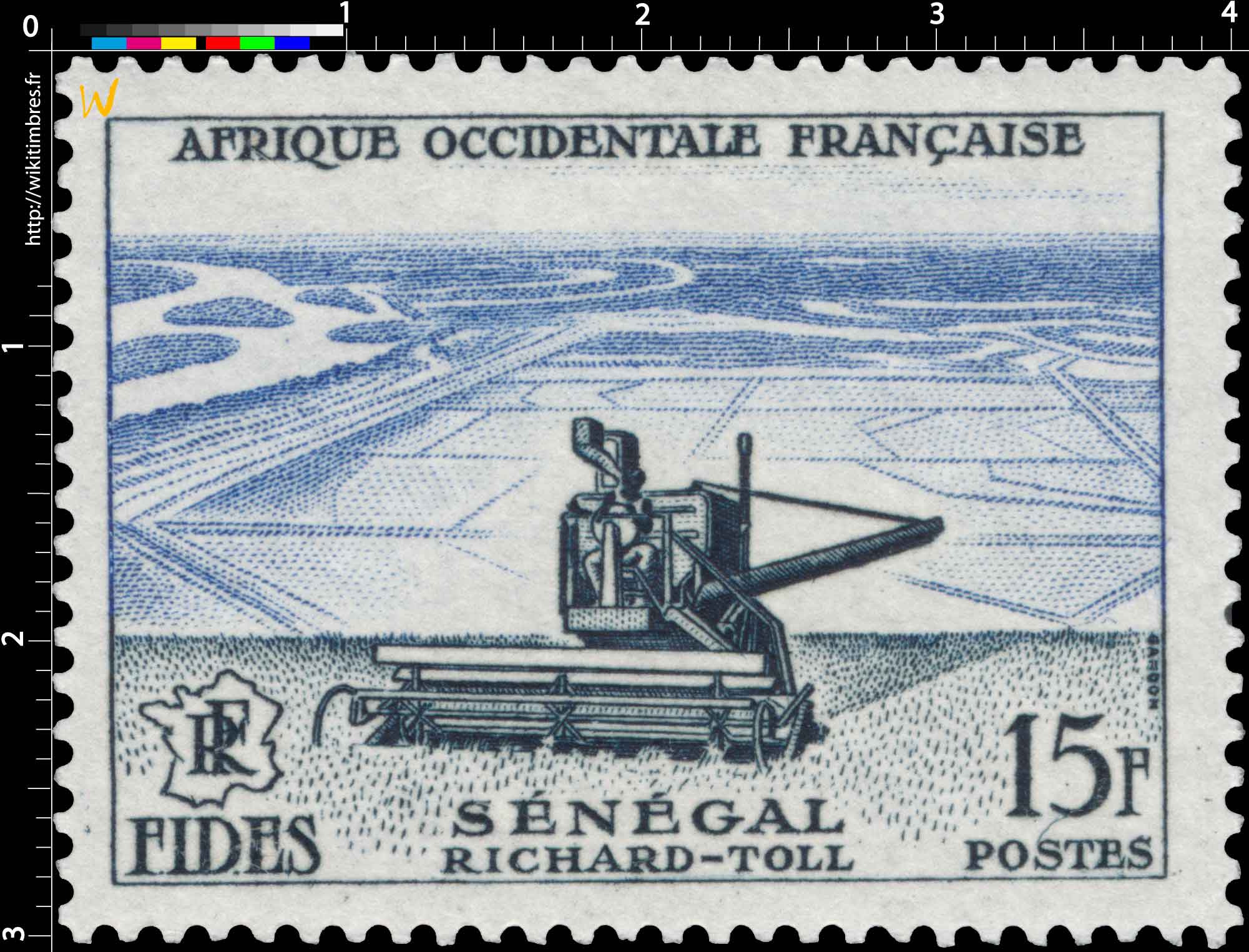 Afrique Occidentale Française - F.I.D.E.S. - Richard-Toll Sénégal