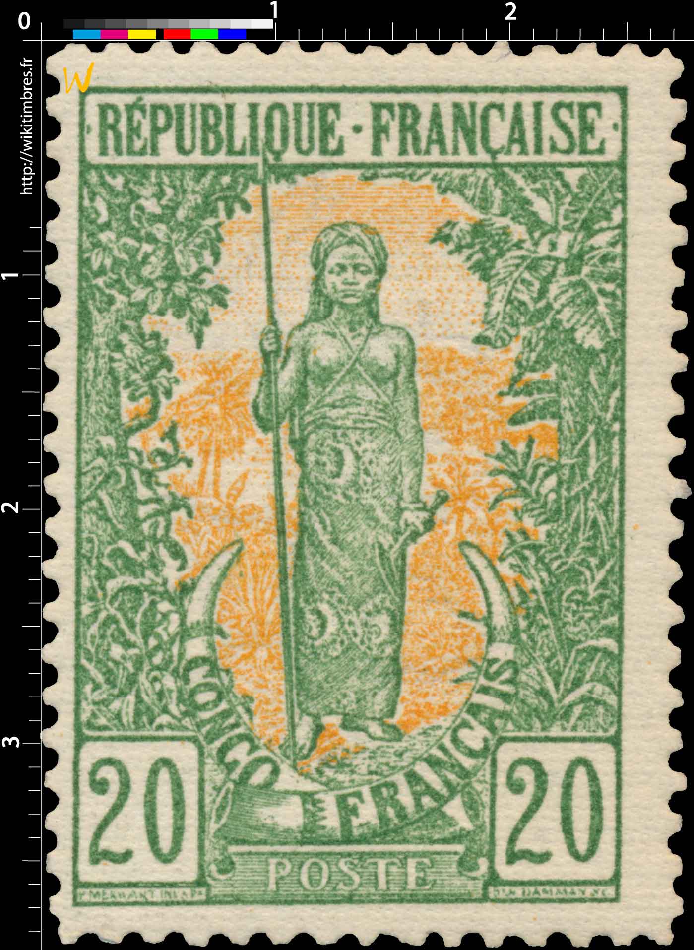 Congo - Femme Bakalois