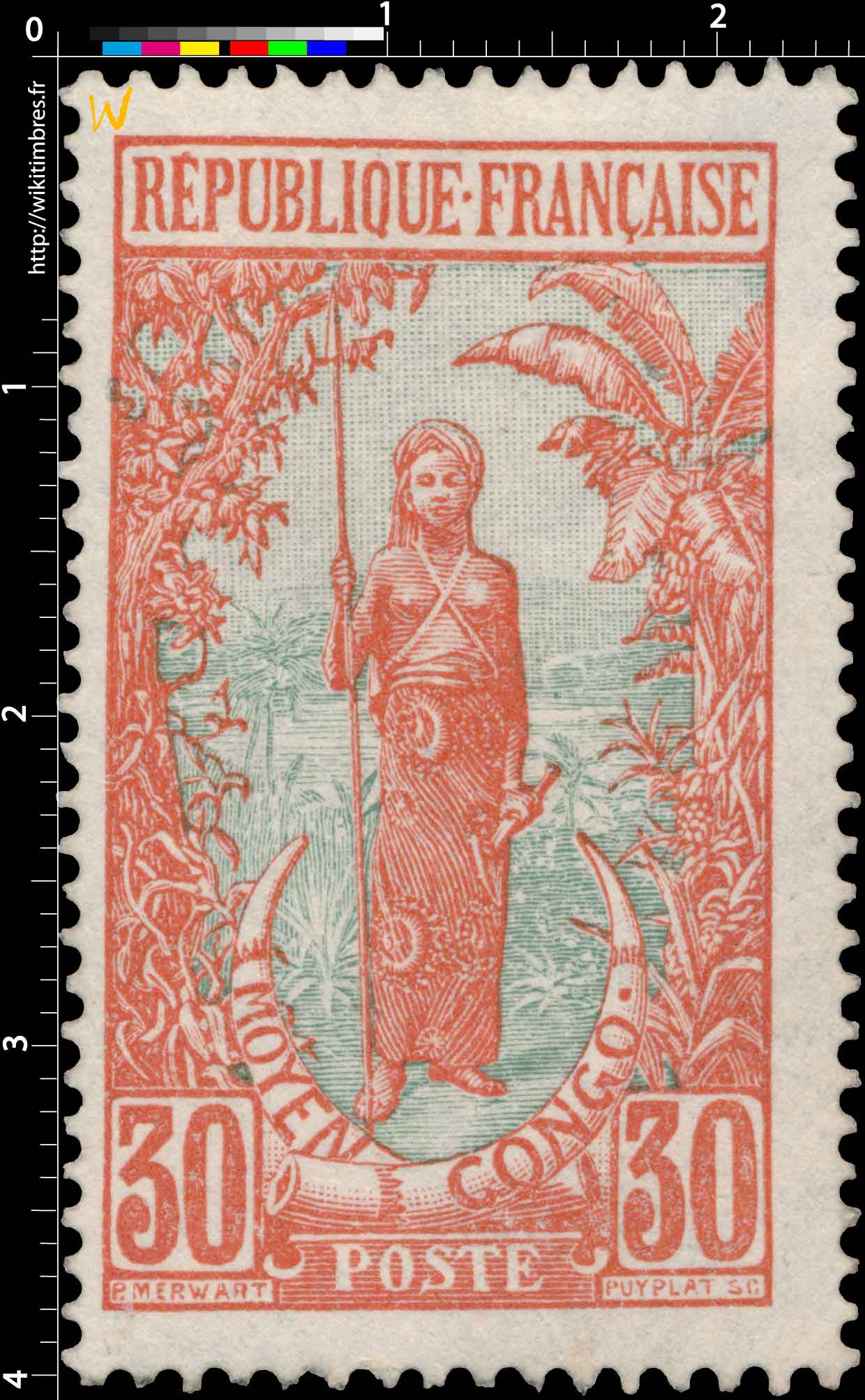 Congo - Femme Bakalois