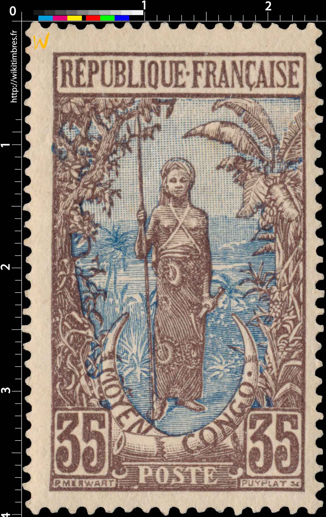 Congo - Femme Bakalois