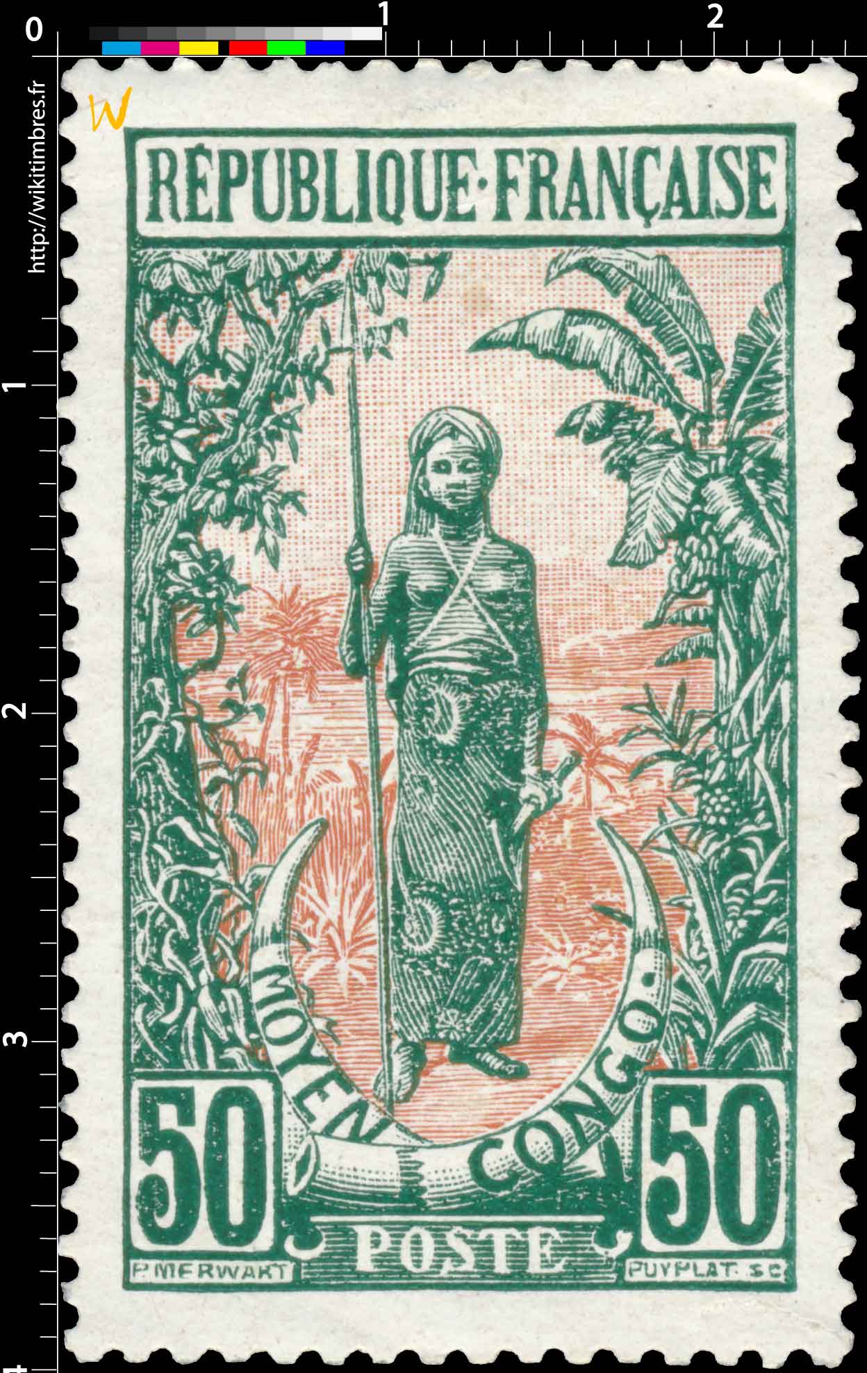 Congo - Femme Bakalois