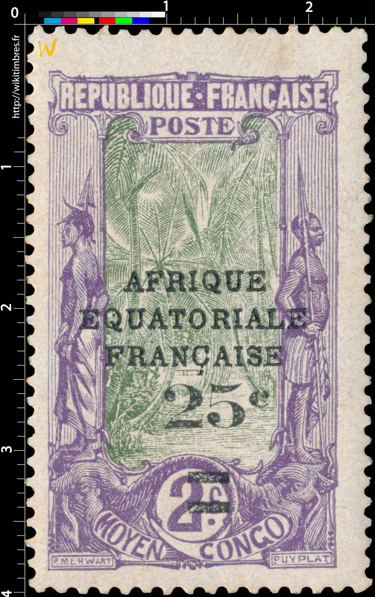 Congo - Avenue des Cocotiers, à Libreville