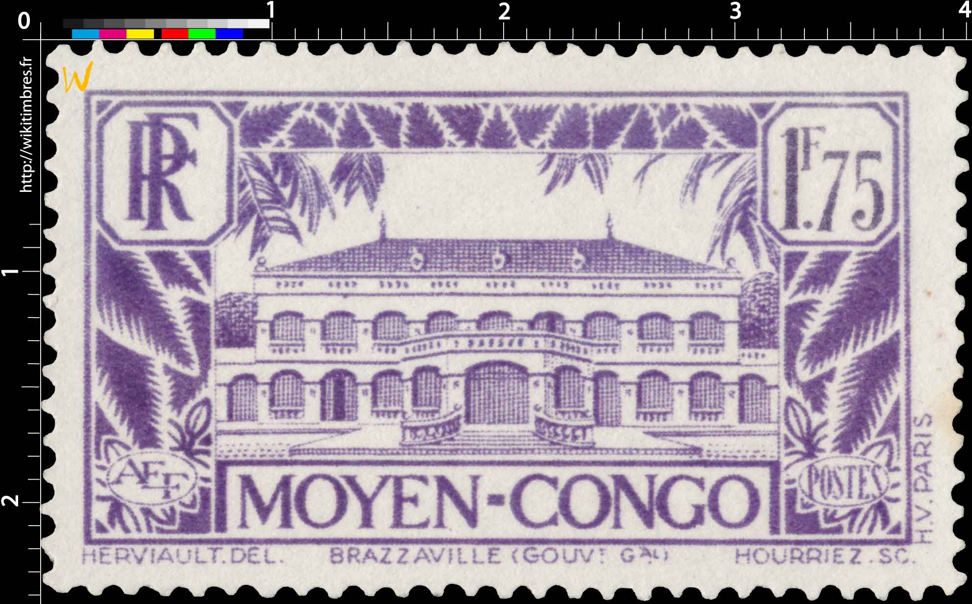 Congo - Palais du gouverneur Brazzaville