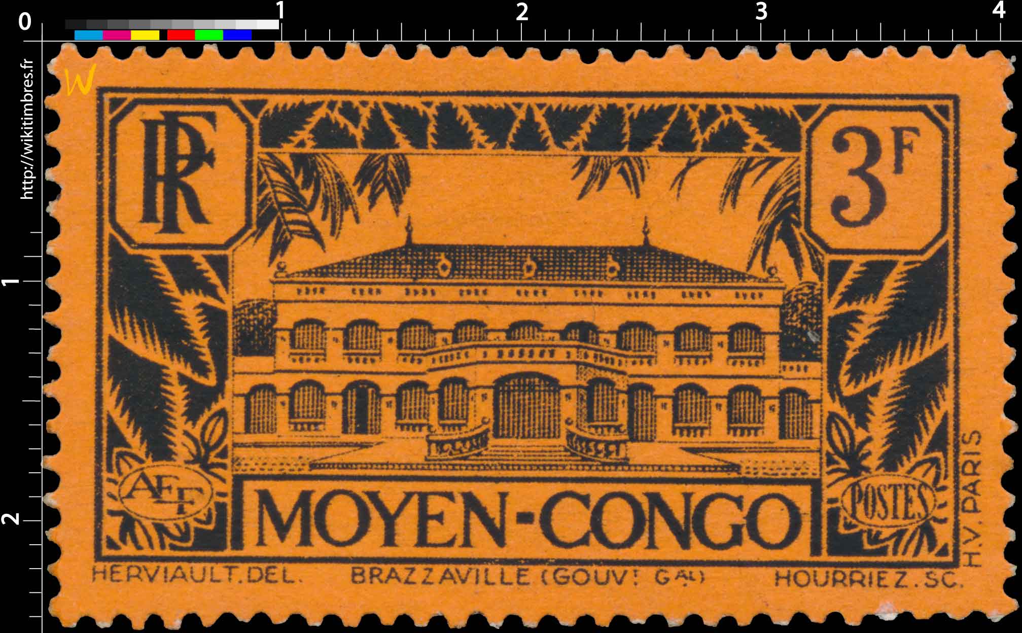 Congo - Palais du gouverneur, à Brazzaville