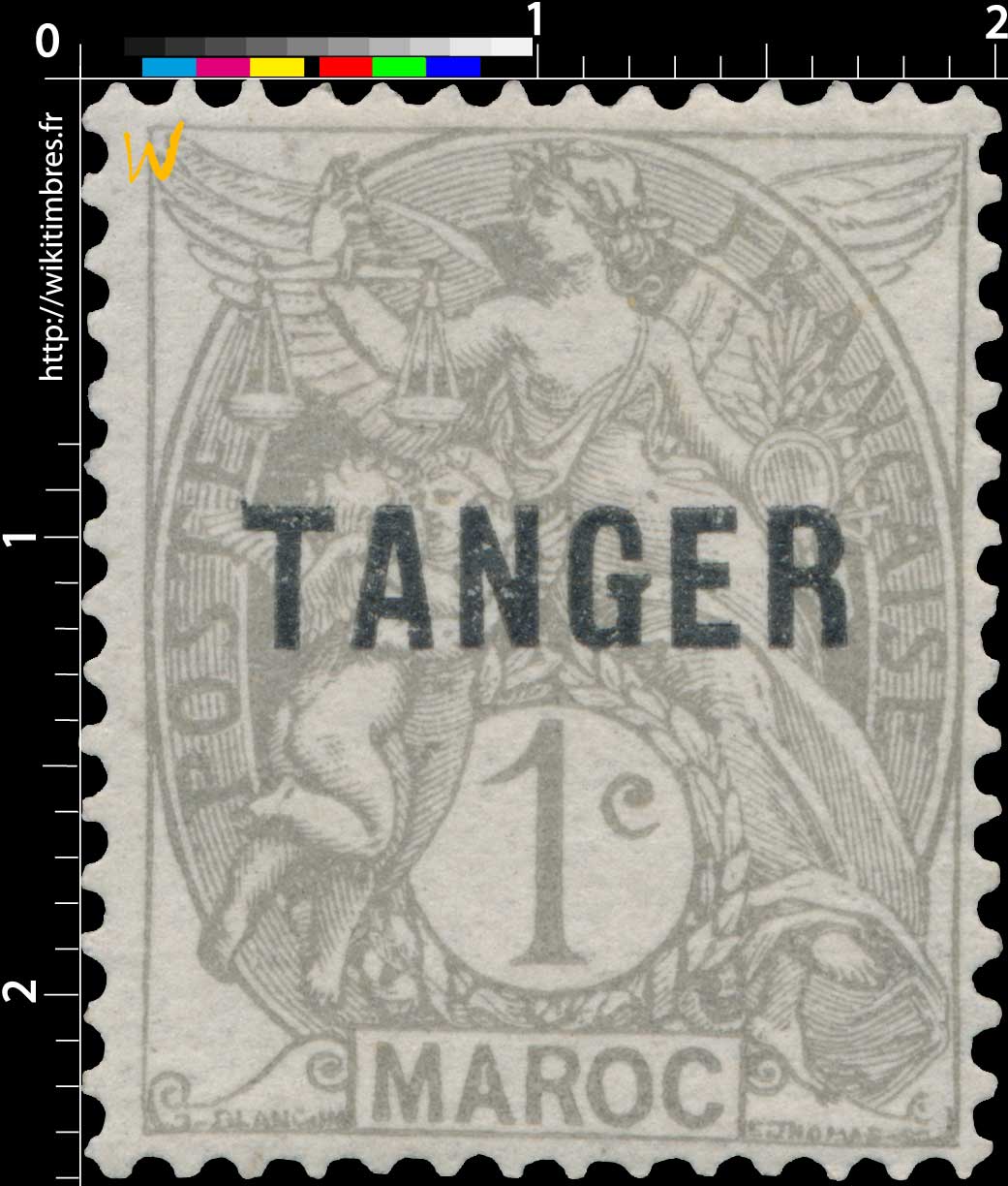 1918  Maroc - Type Blanc
