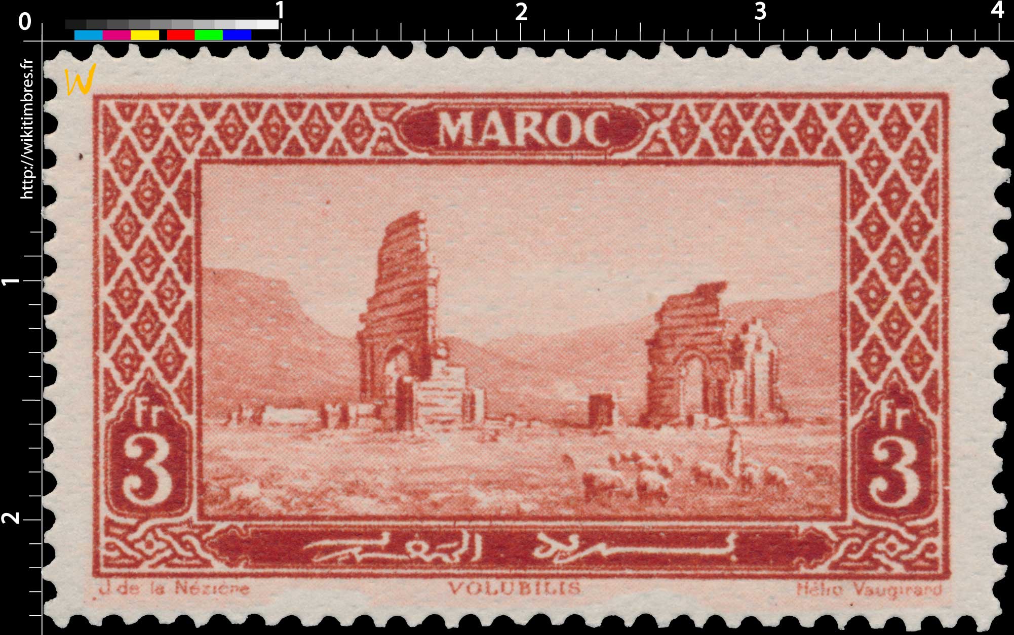 1923 Maroc - Ruines de Volubilis
