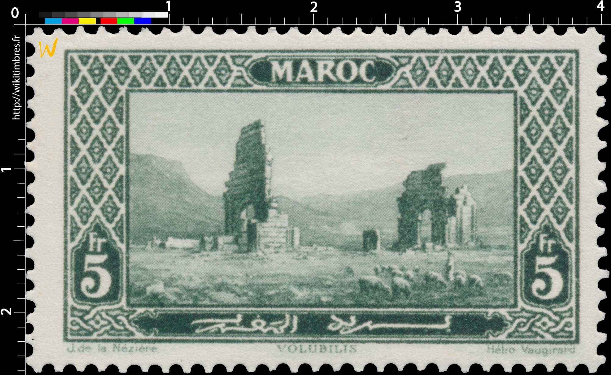 1923 Maroc - Ruines de Volubilis