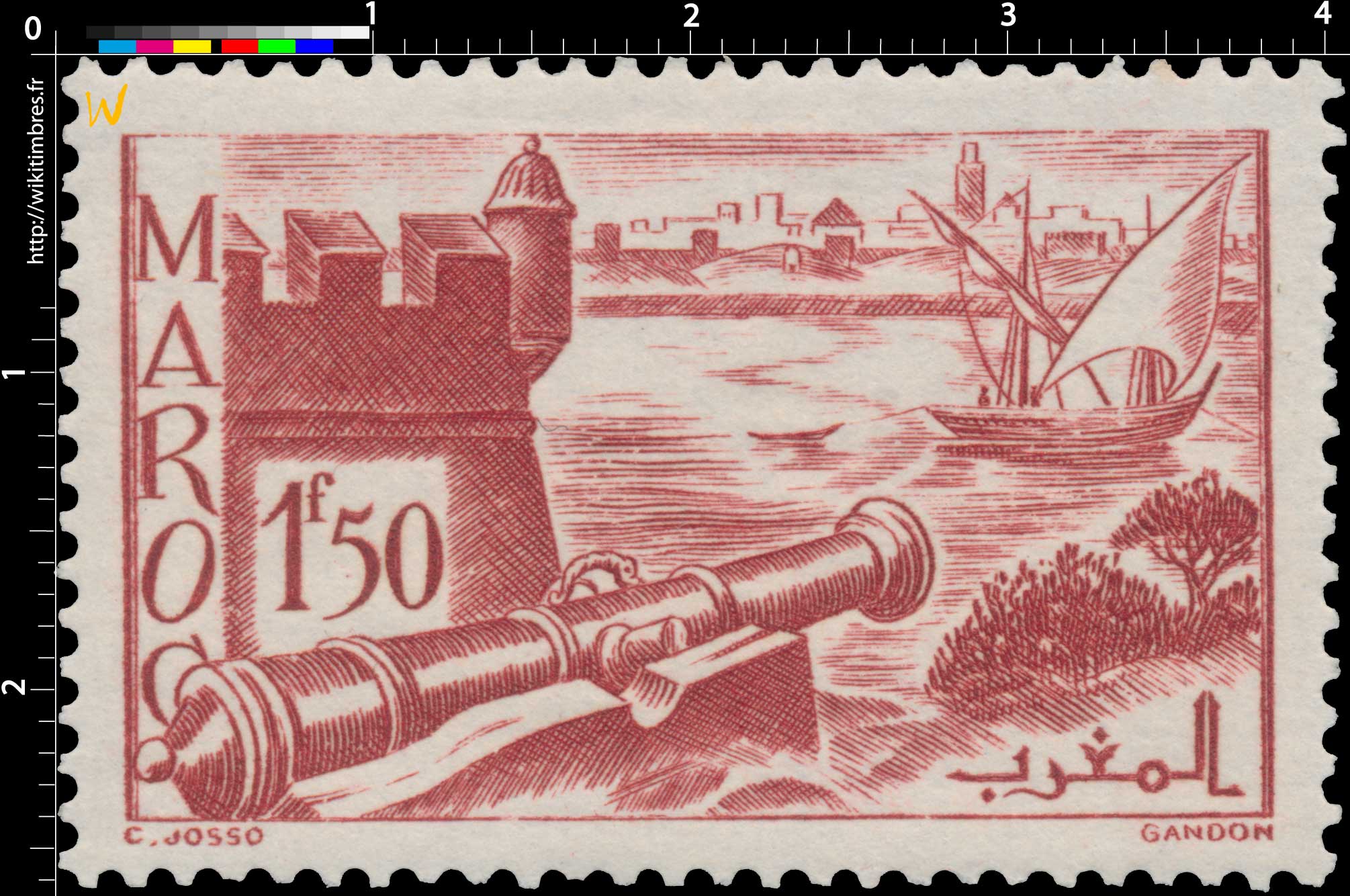 1939 Maroc - Remparts de Salé