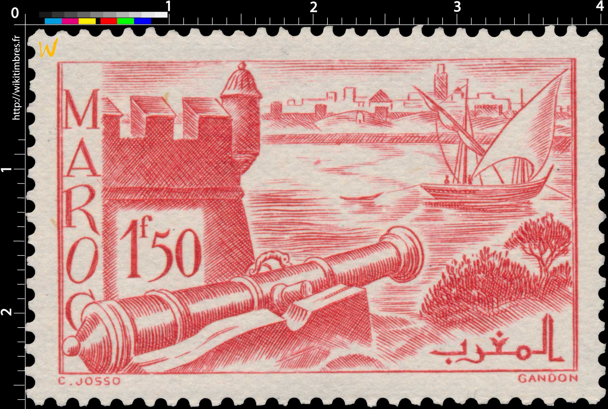 1939 Maroc - Remparts de Salé