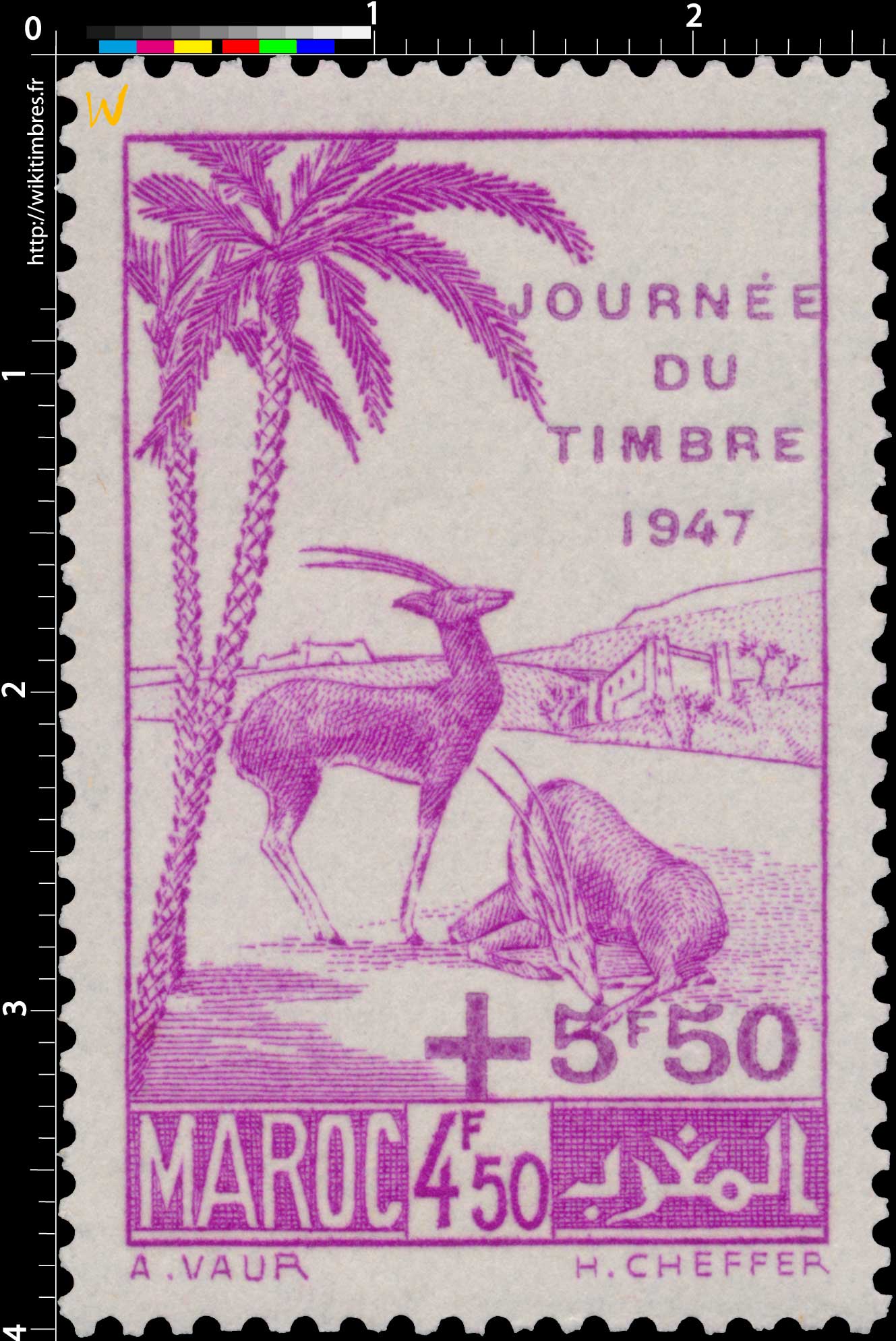 1947 Maroc - Gazelles