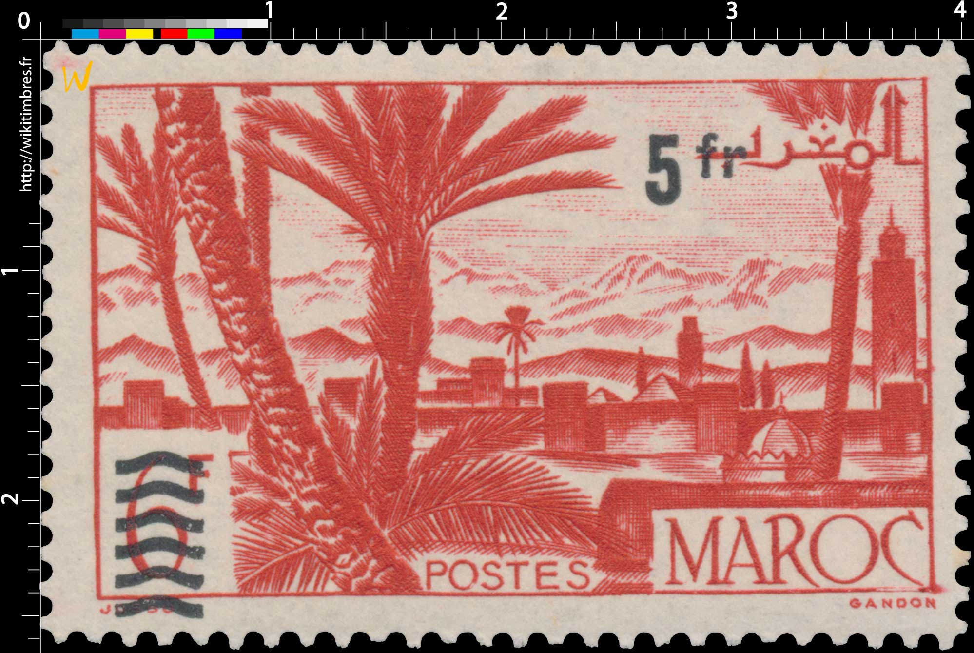 1950 Maroc - Oasis