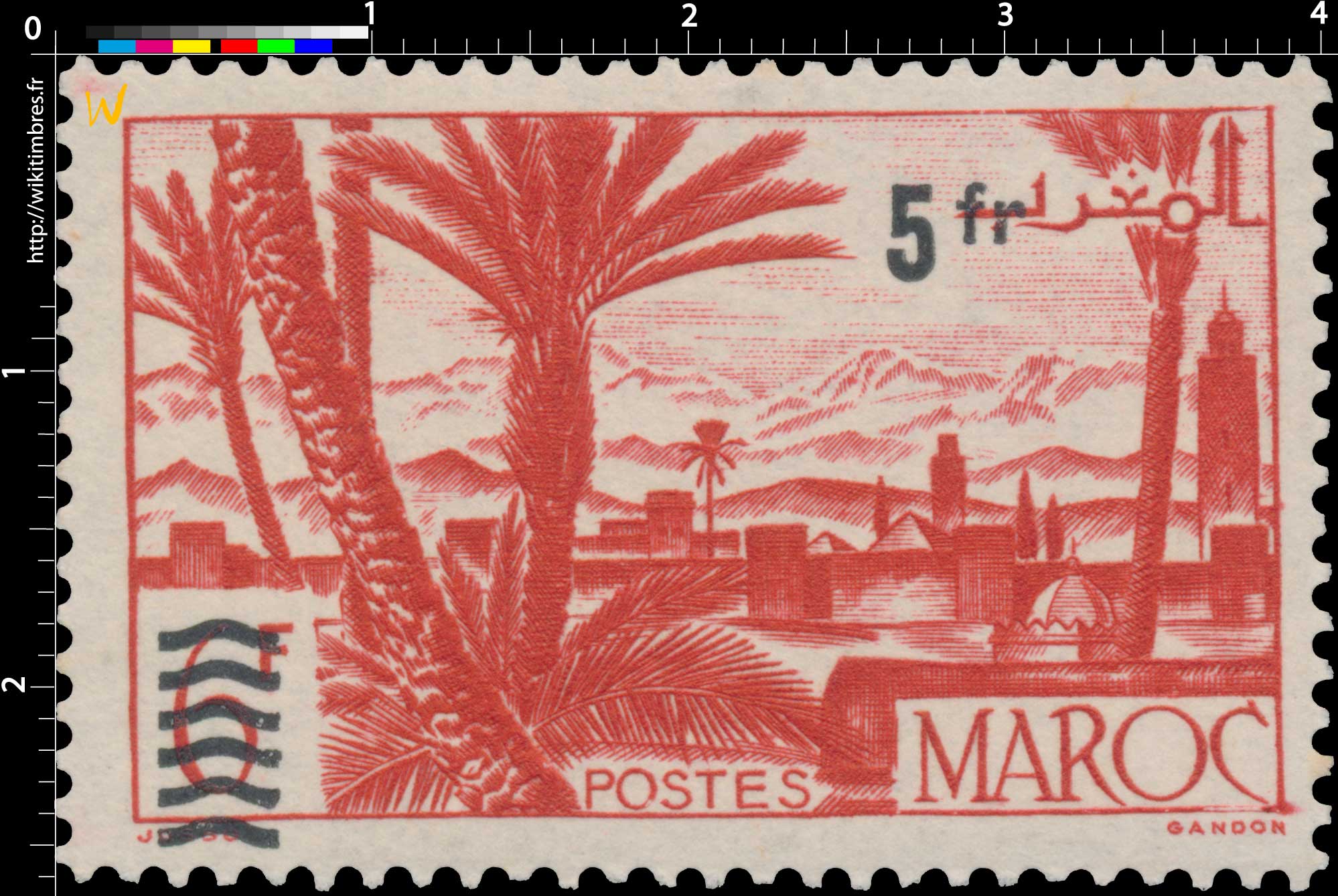 1950 Maroc - Oasis