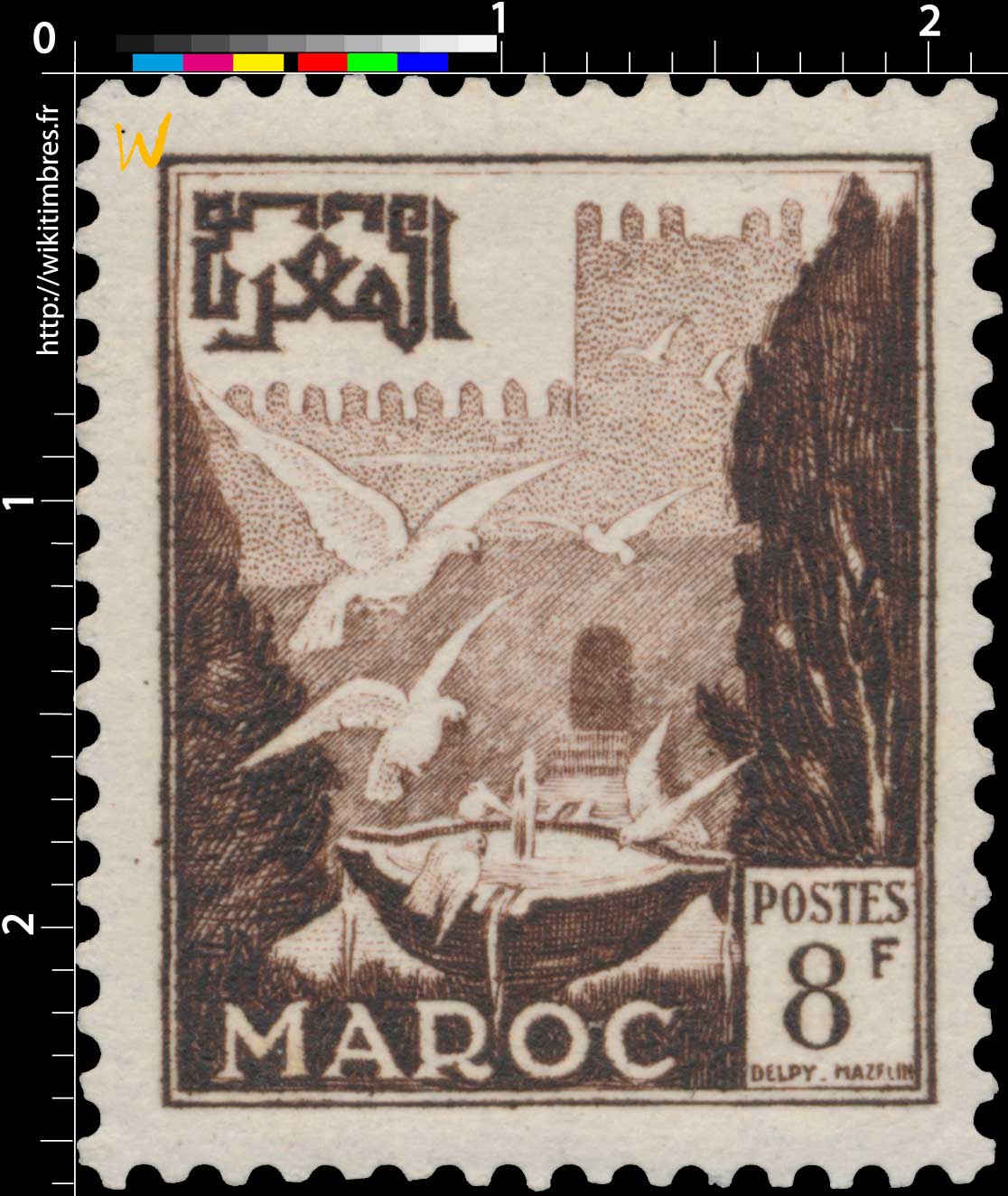 1951 Maroc - Vasque aux pigeons