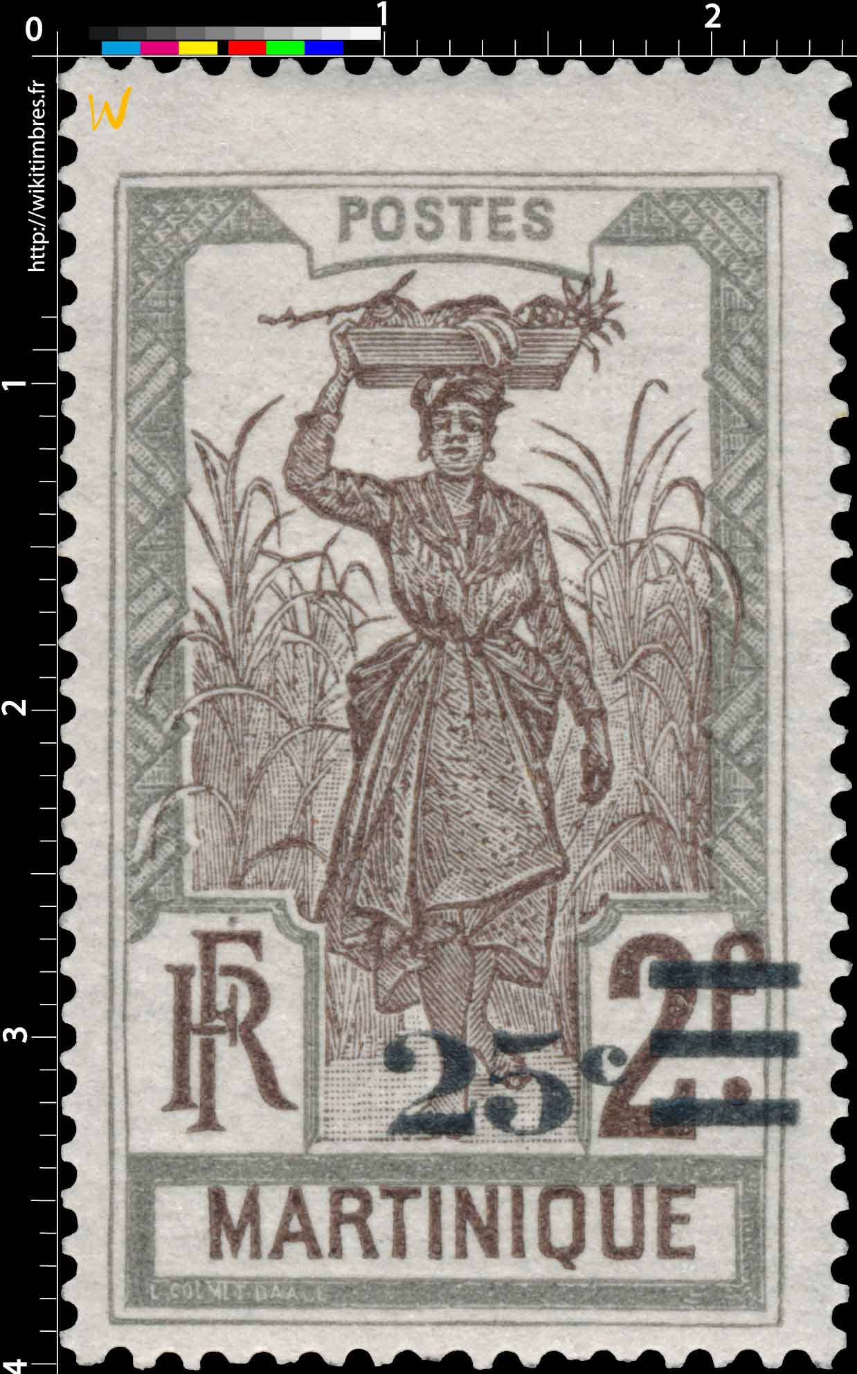 Martinique - Porteuse de fruits