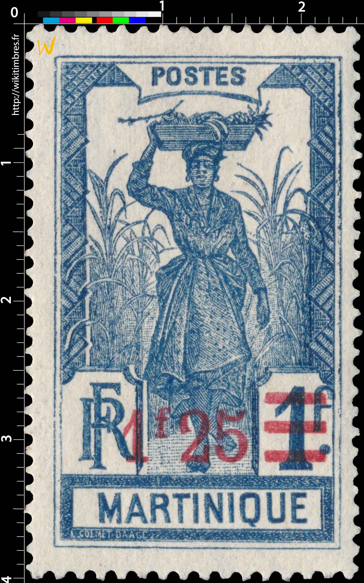 Martinique - Porteuse de fruits