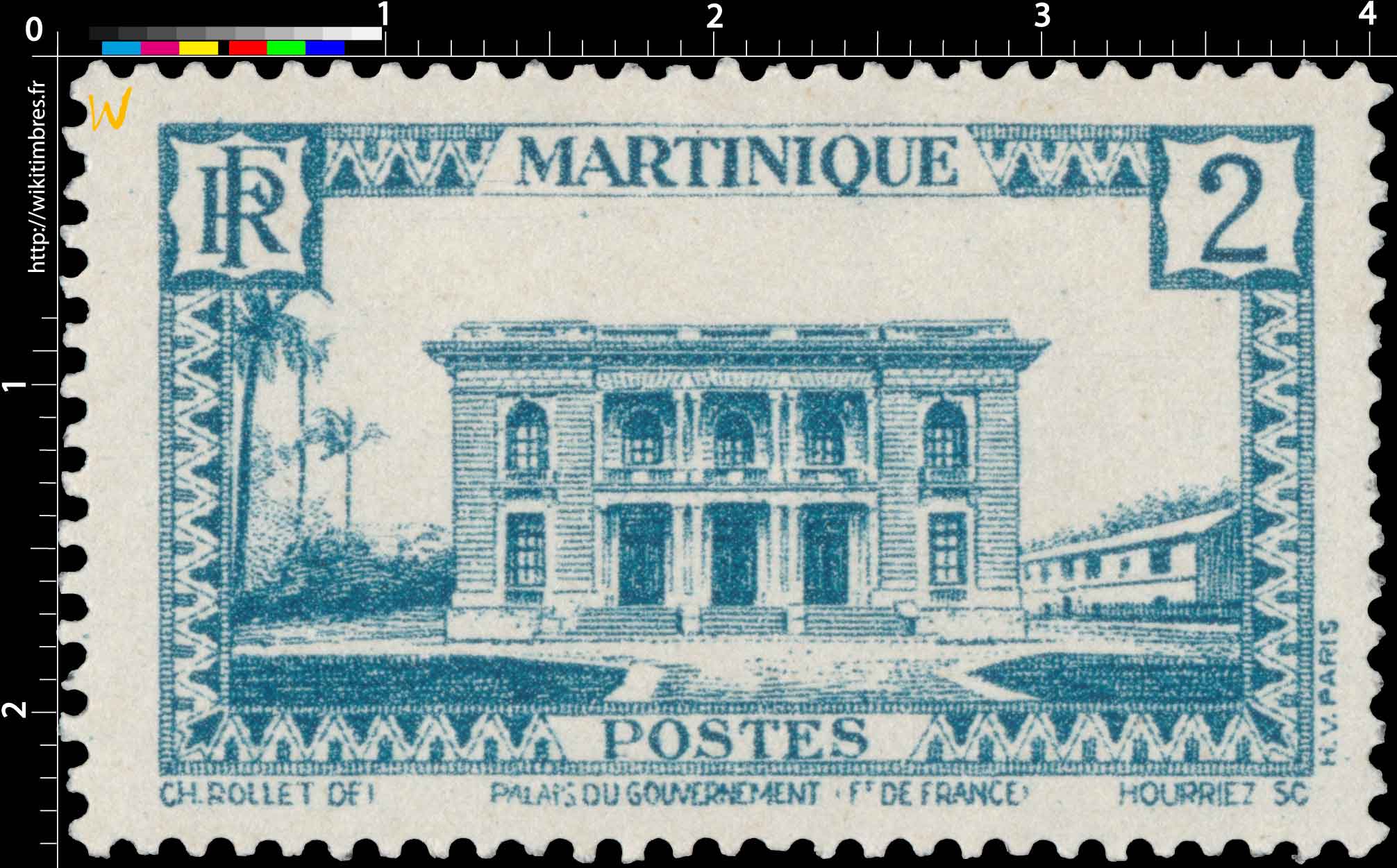 MARTINIQUE Palais du gouvernement Ft de France