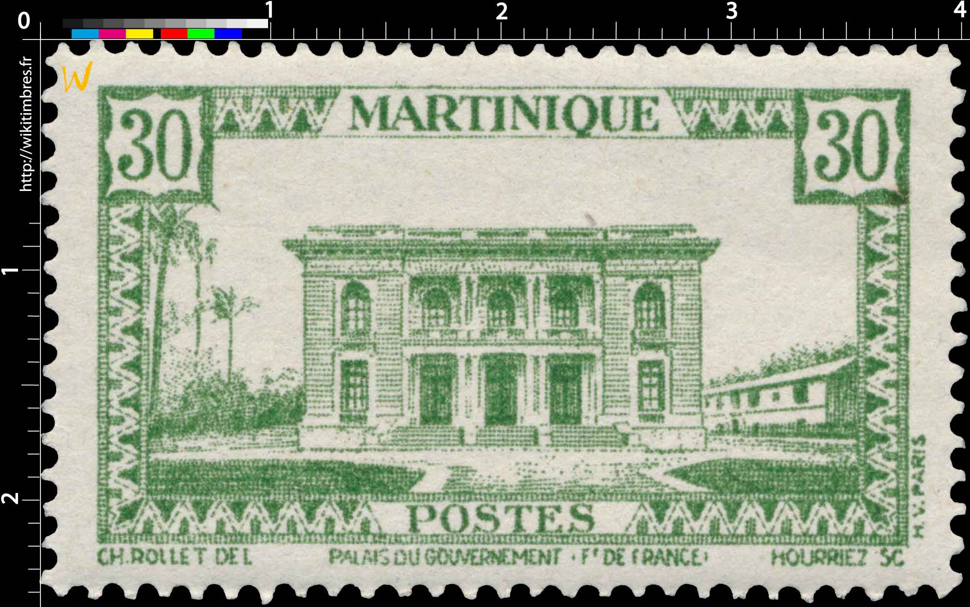 Martinique - Palais du gouvernement Fort-de-France