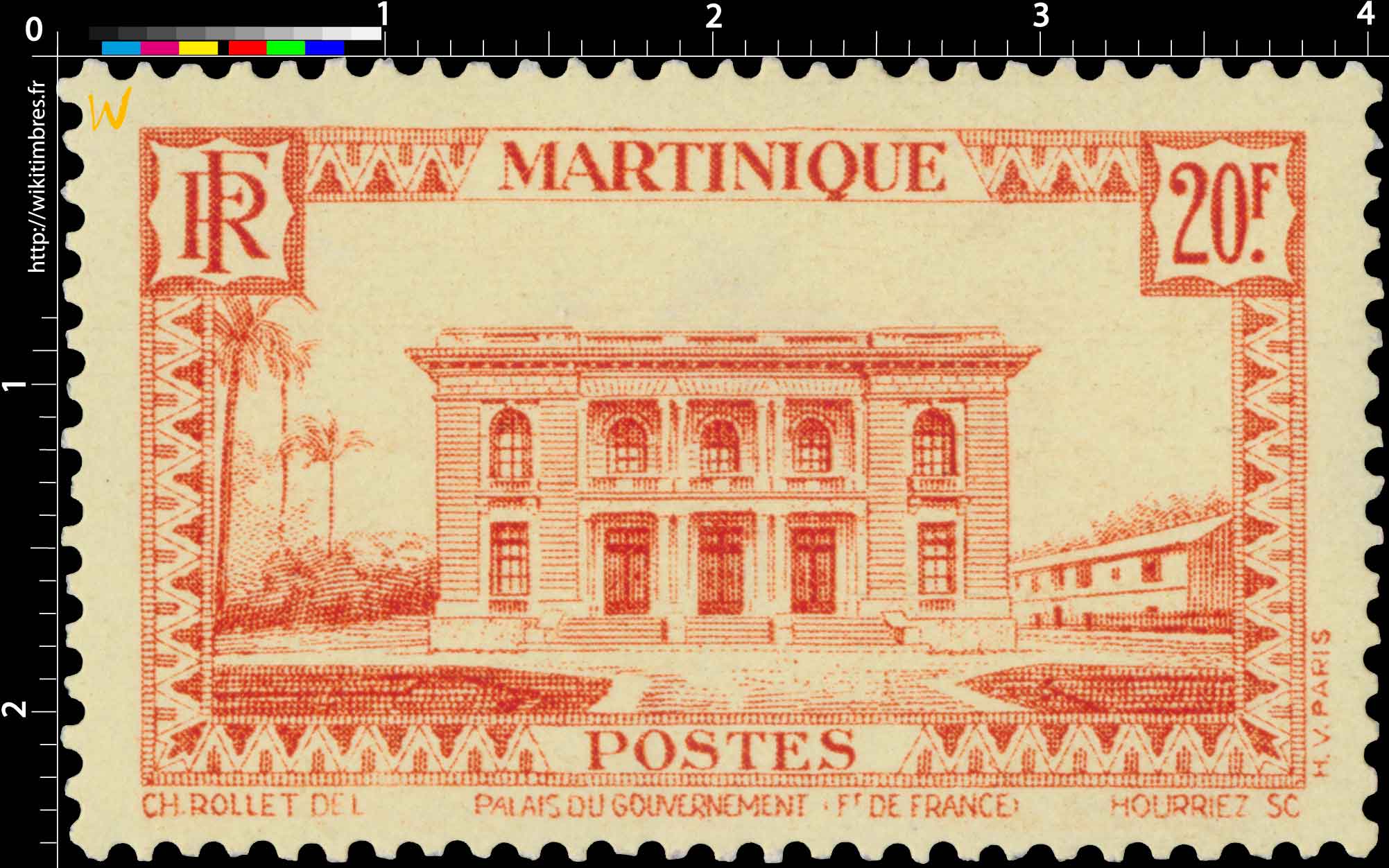Martinique - Palais du gouvernement  Fort-de-France