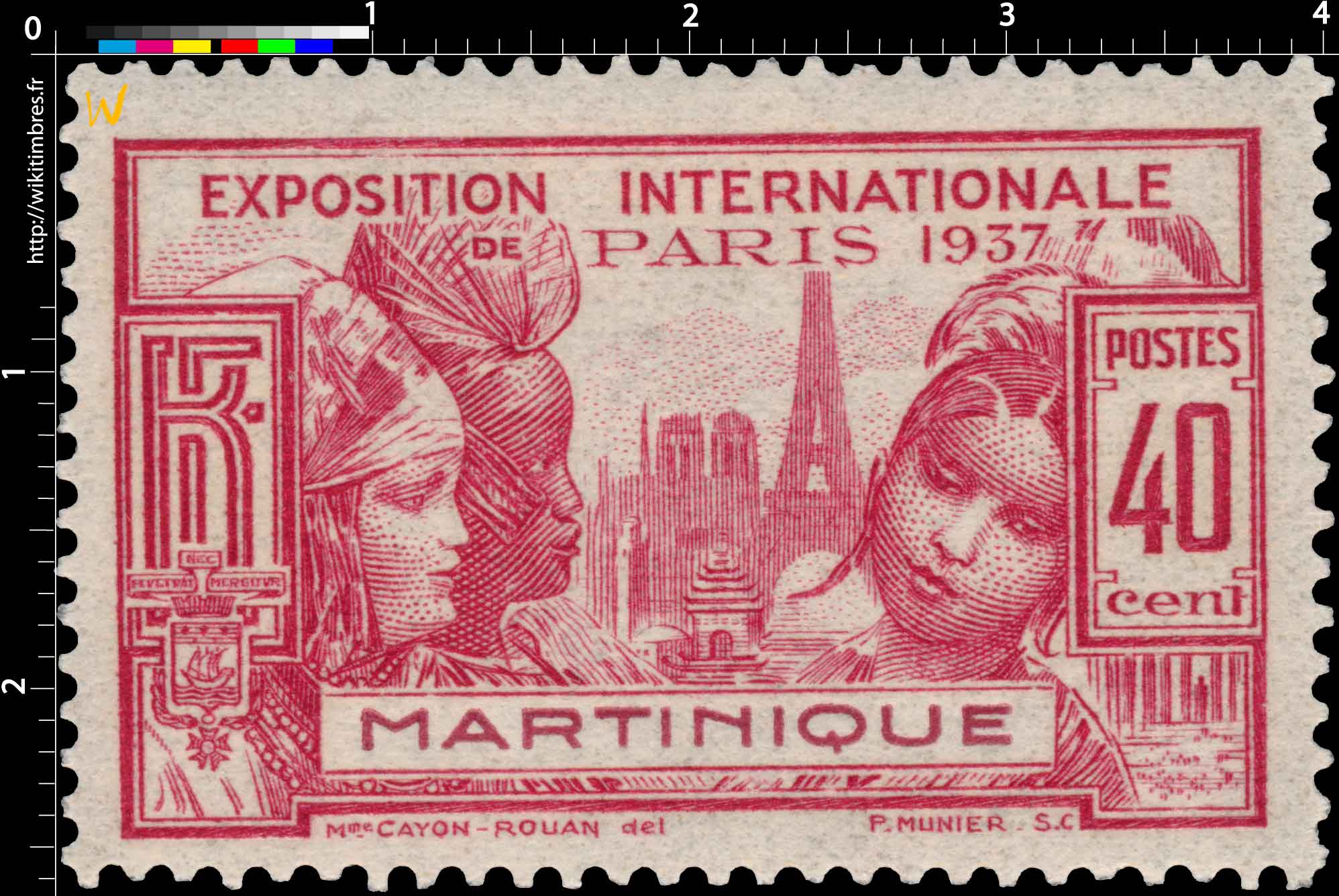 Martinique - Exposition internationale   Paris 1937