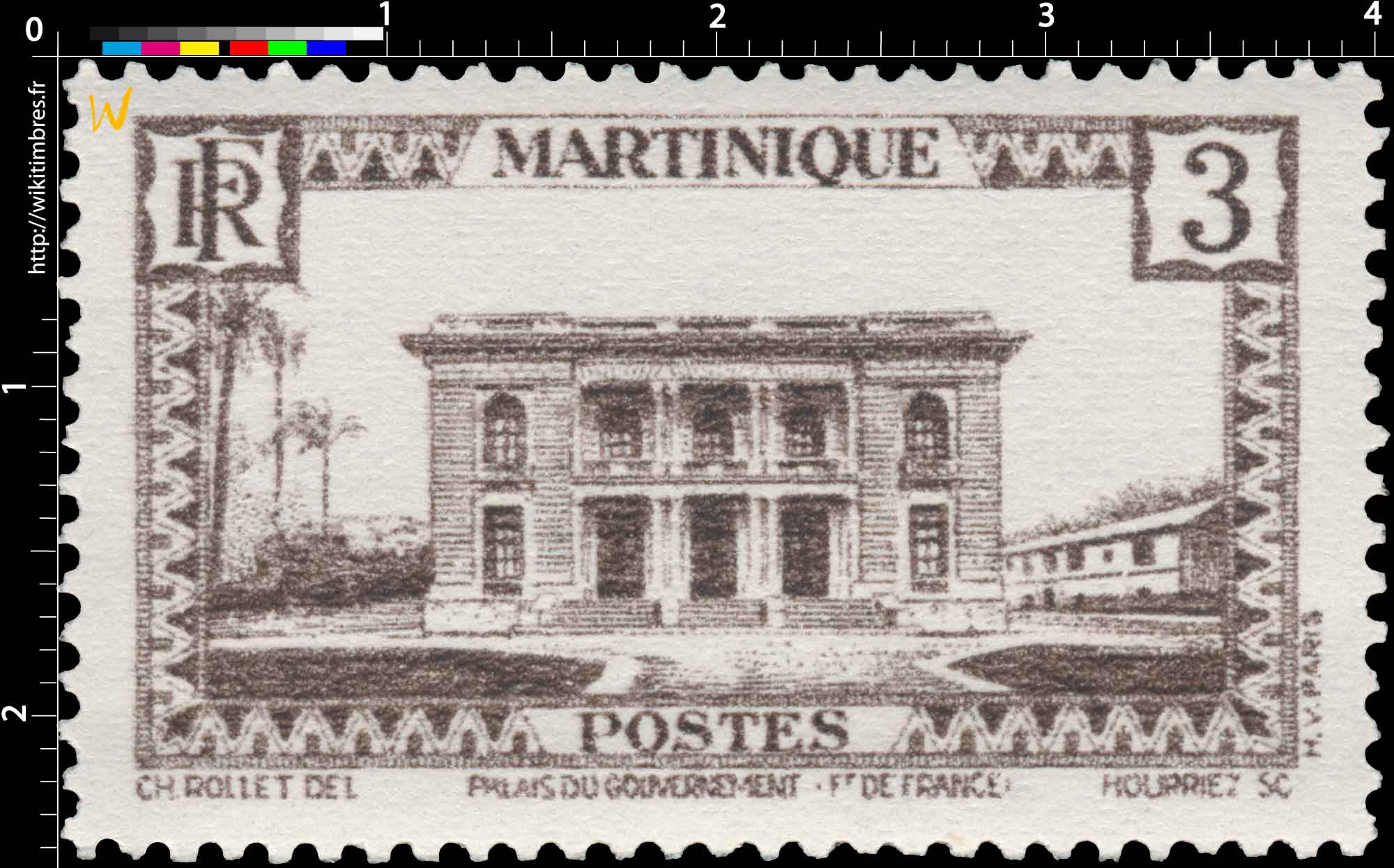 MARTINIQUE  Palais du gouvernement Ft de France