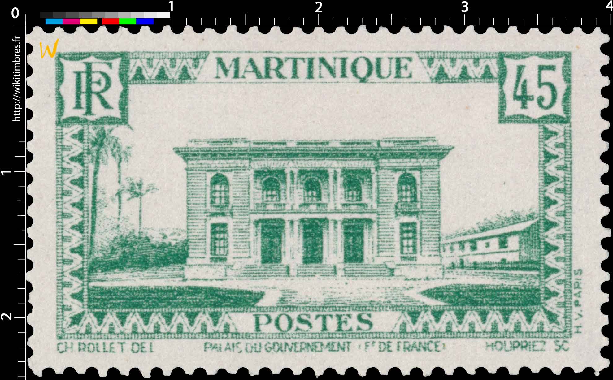 Martinique - Palais du gouvernement  Fort-de-France