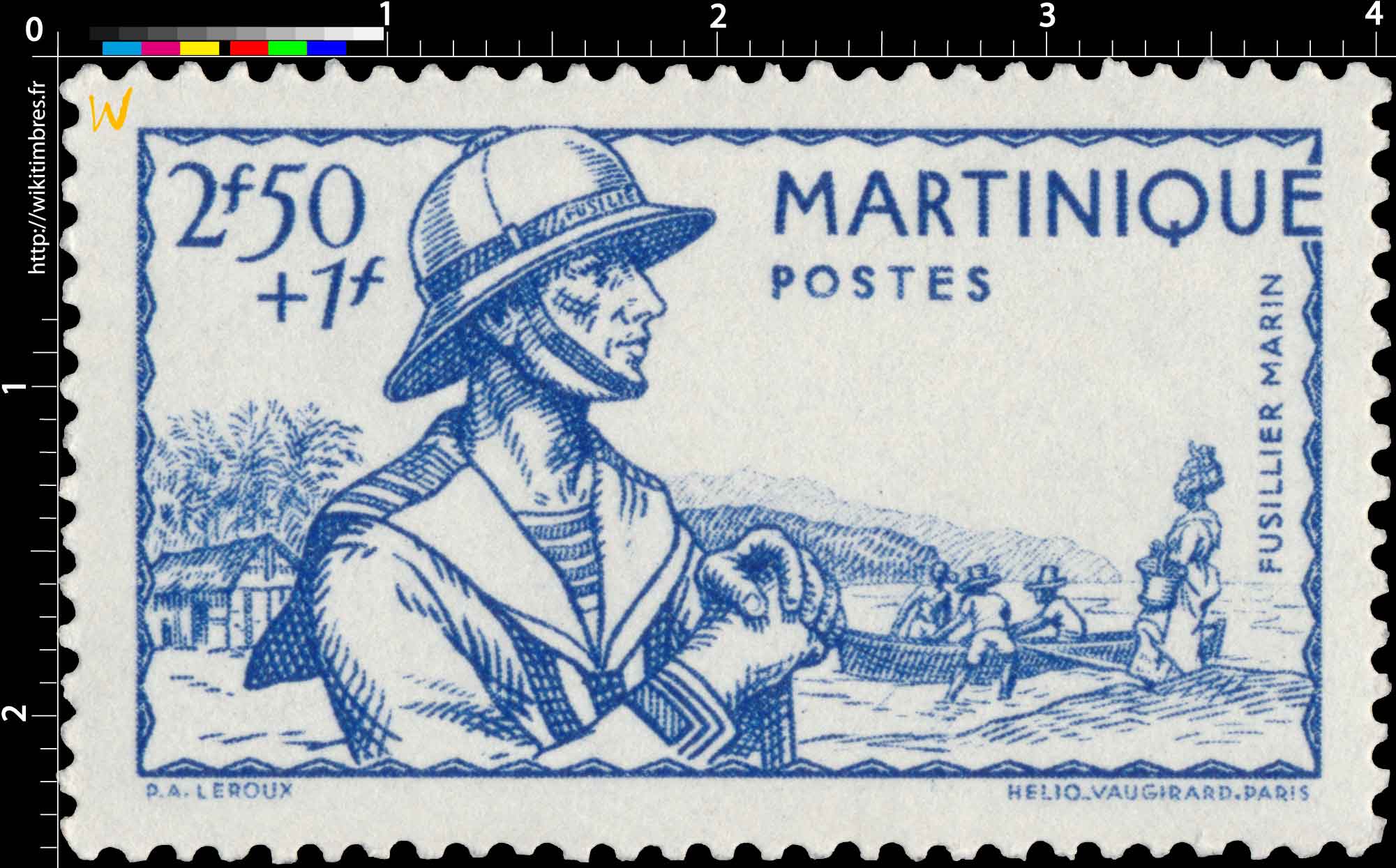 Martinique  Fusilier-marin