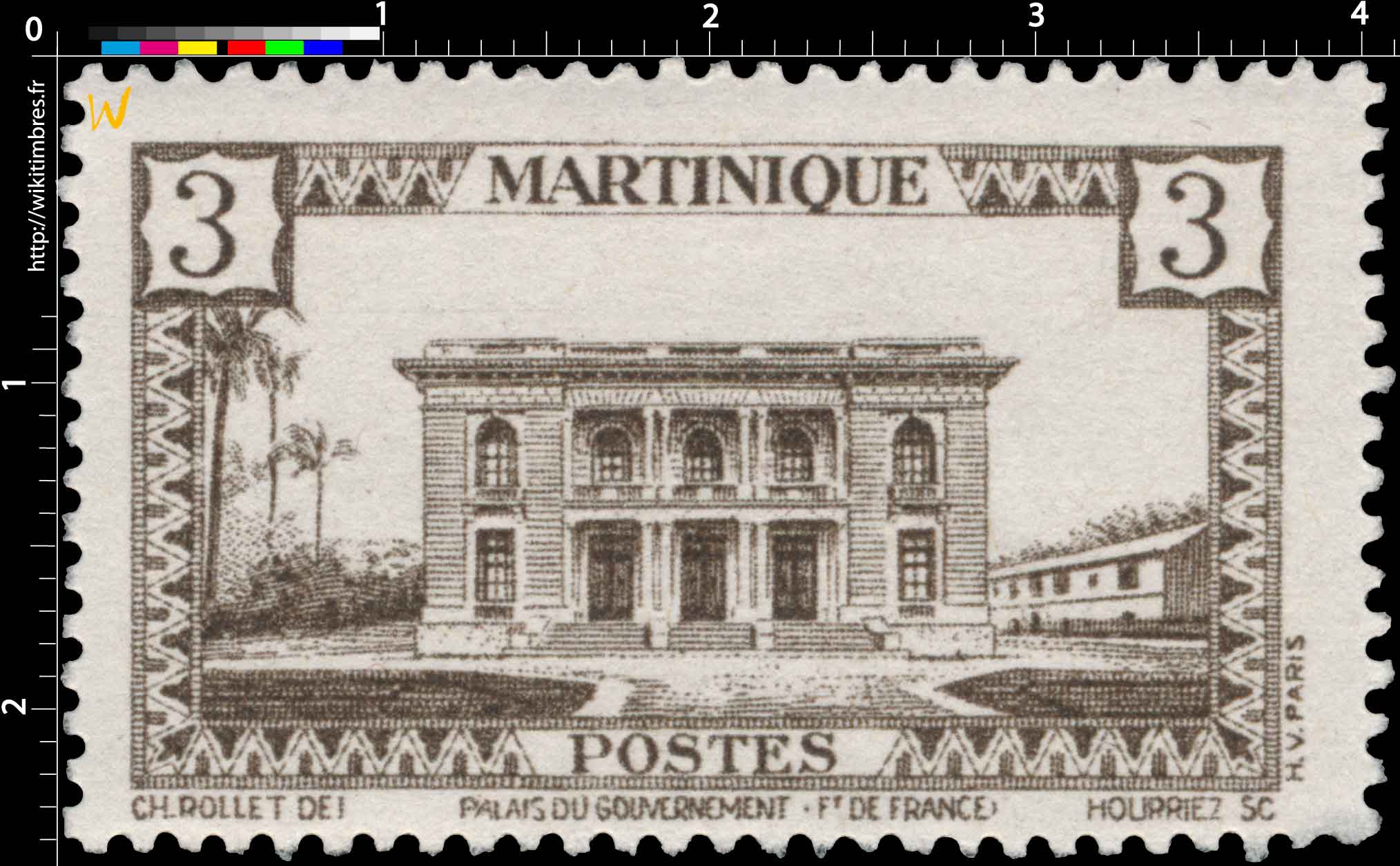MARTINIQUE  Palais du gouvernement Ft de France