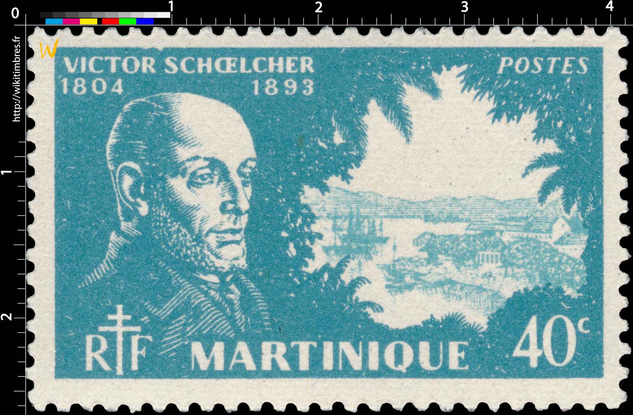 Martinique - Victor Schoelcher 1804-1893