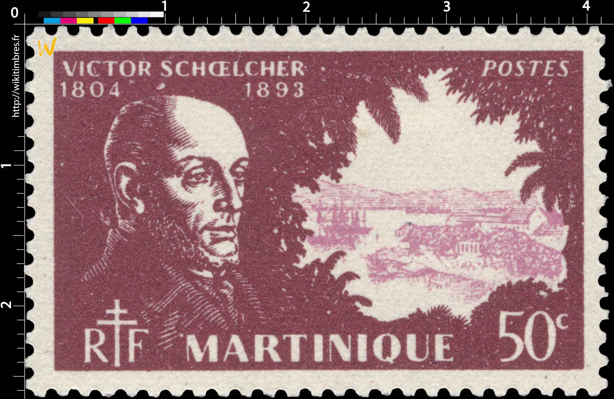 Martinique - Victor Schoelcher 1804-1893