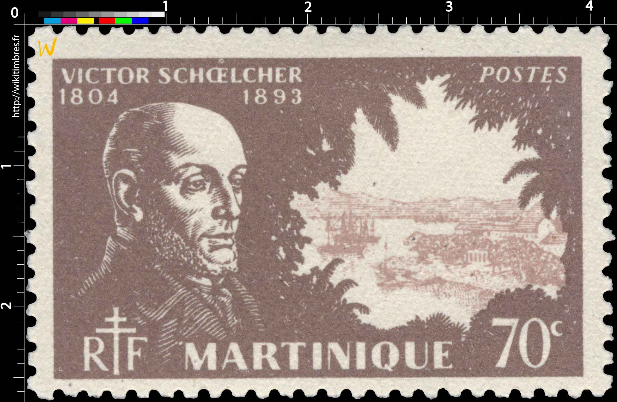 Martinique - Victor Schoelcher 1804-1893