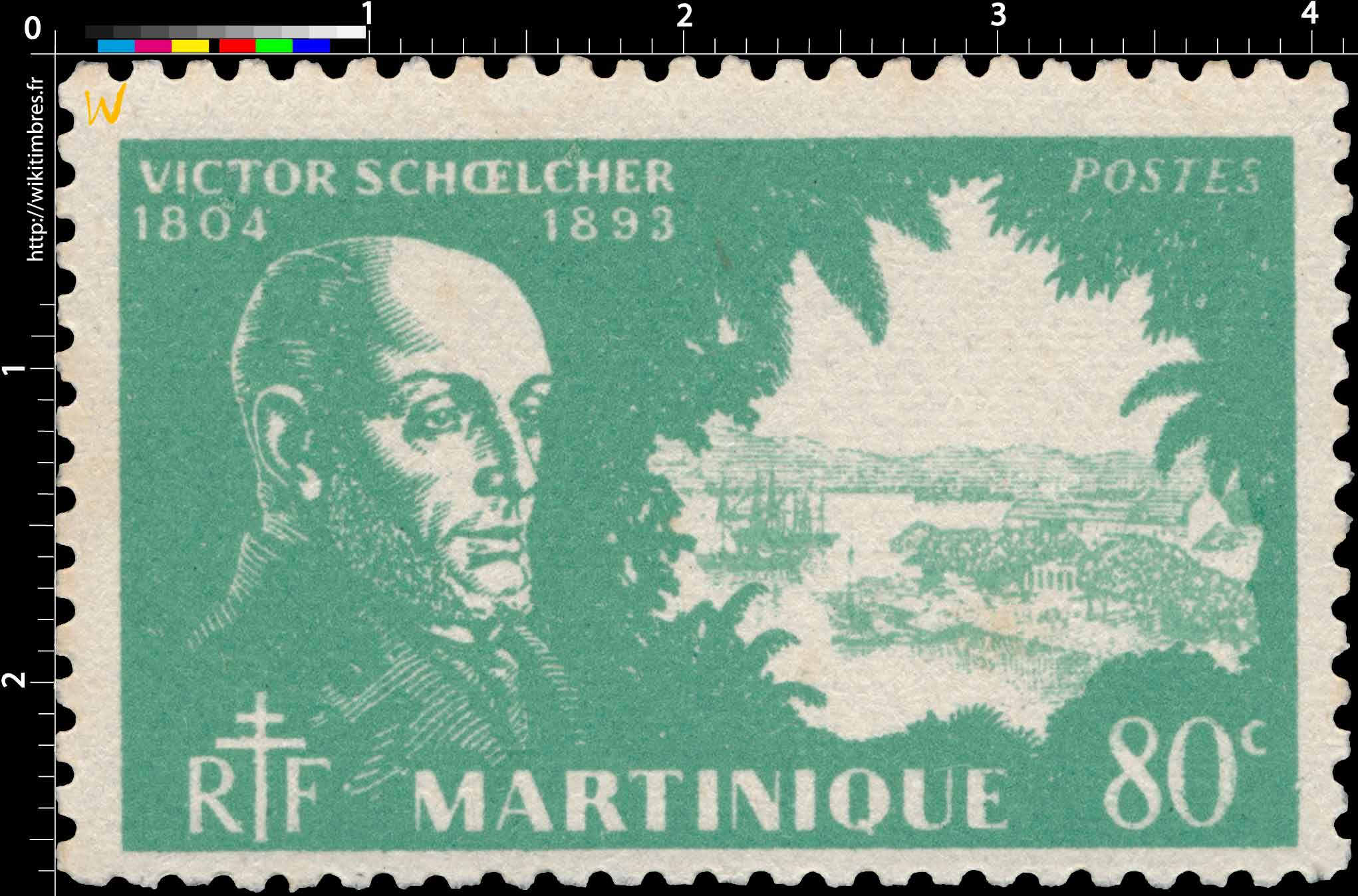 Martinique - Victor Schoelcher 1804-1893