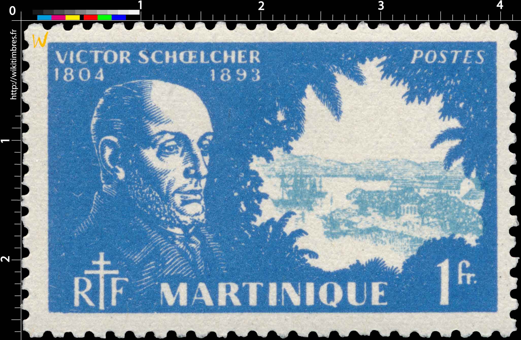 Martinique - Victor Schoelcher 1804-1893