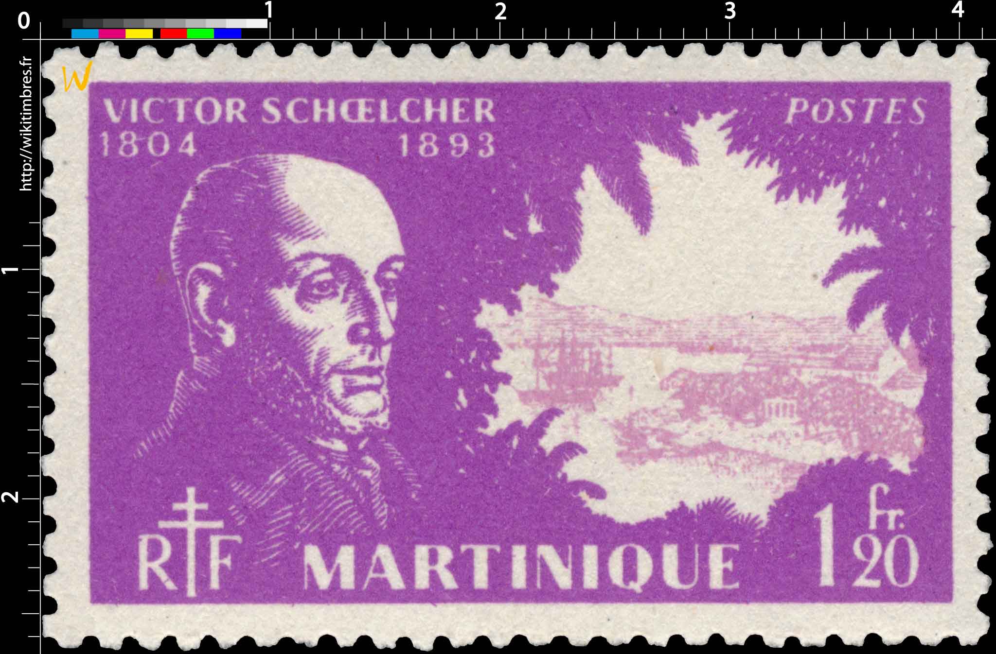 Martinique - Victor Schoelcher 1804-1893