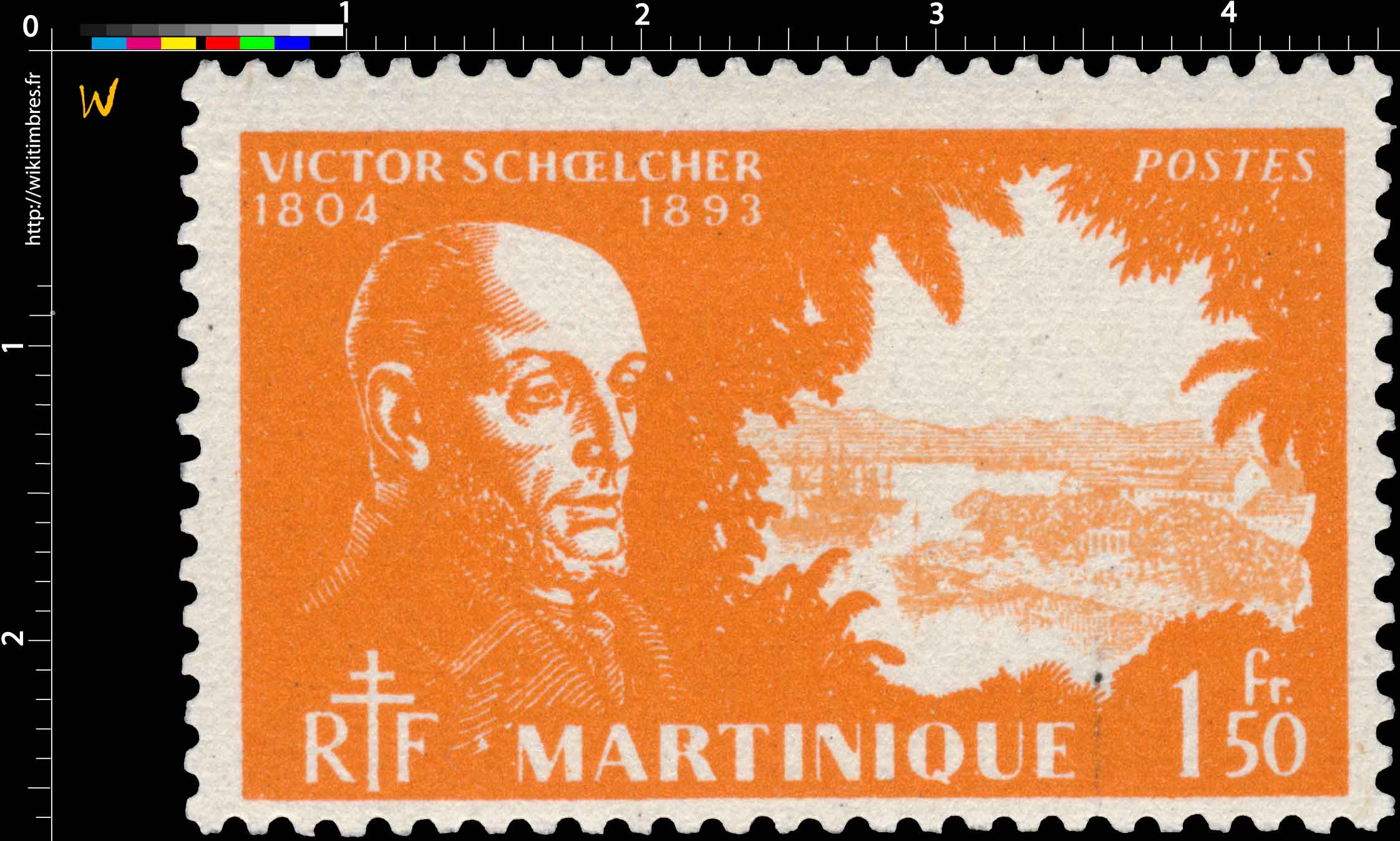 Martinique - Victor Schoelcher 1804-1893