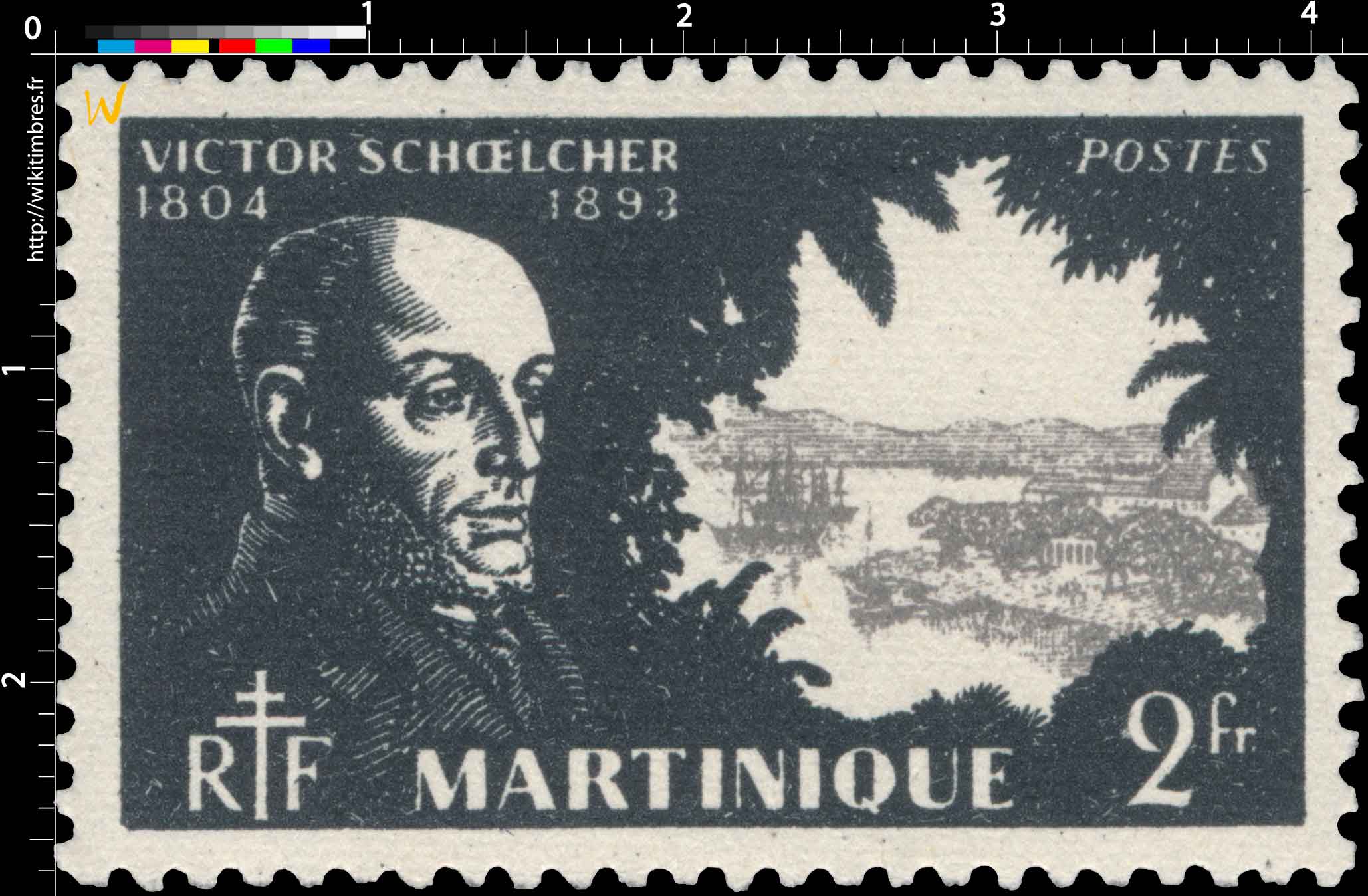 Martinique - Victor Schoelcher 1804-1893