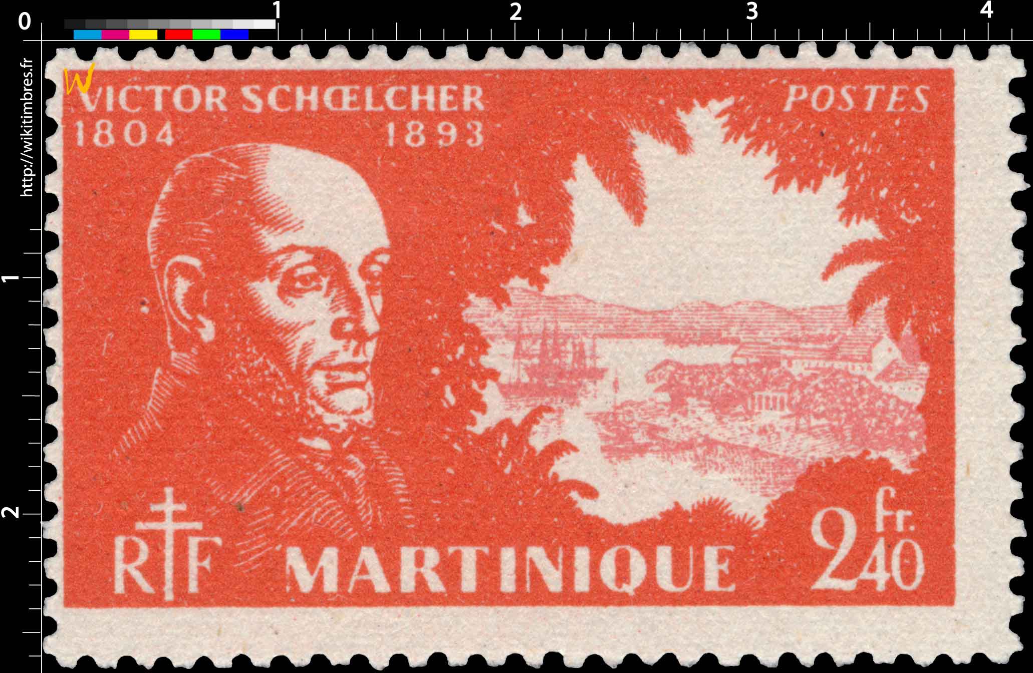 Martinique - Victor Schoelcher 1804-1893