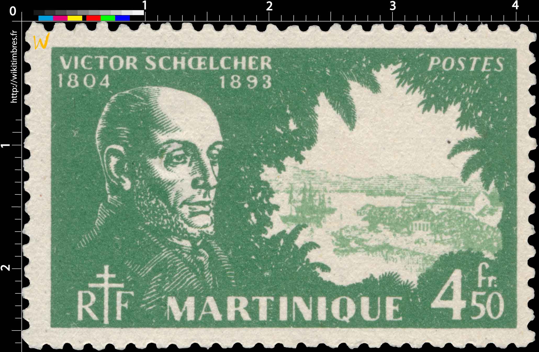 Martinique - Victor Schoelcher 1804-1893