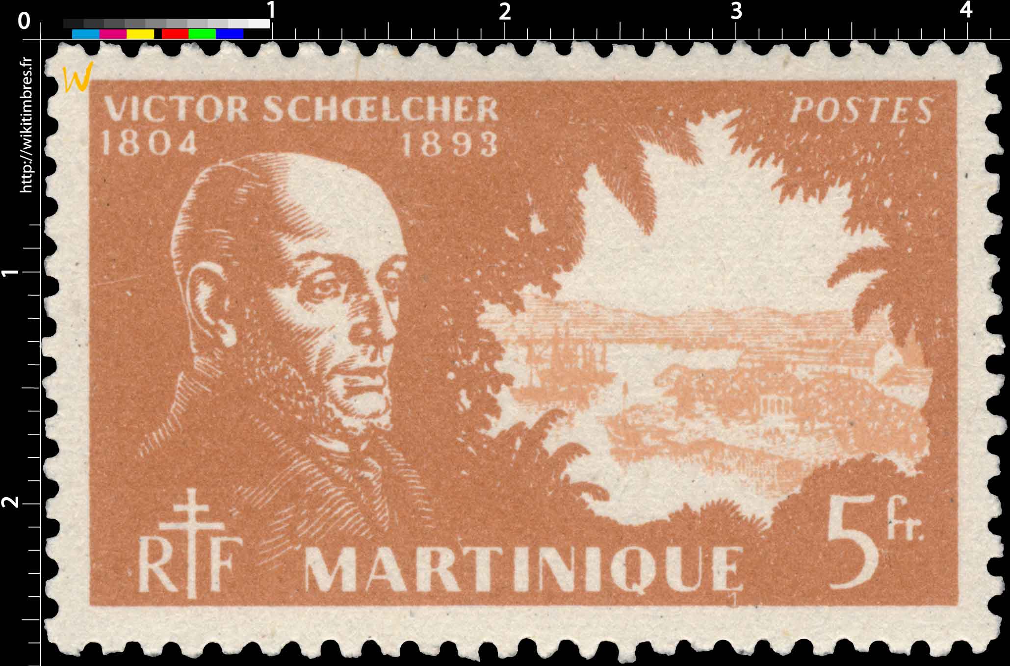 Martinique - Victor Schoelcher 1804-1893